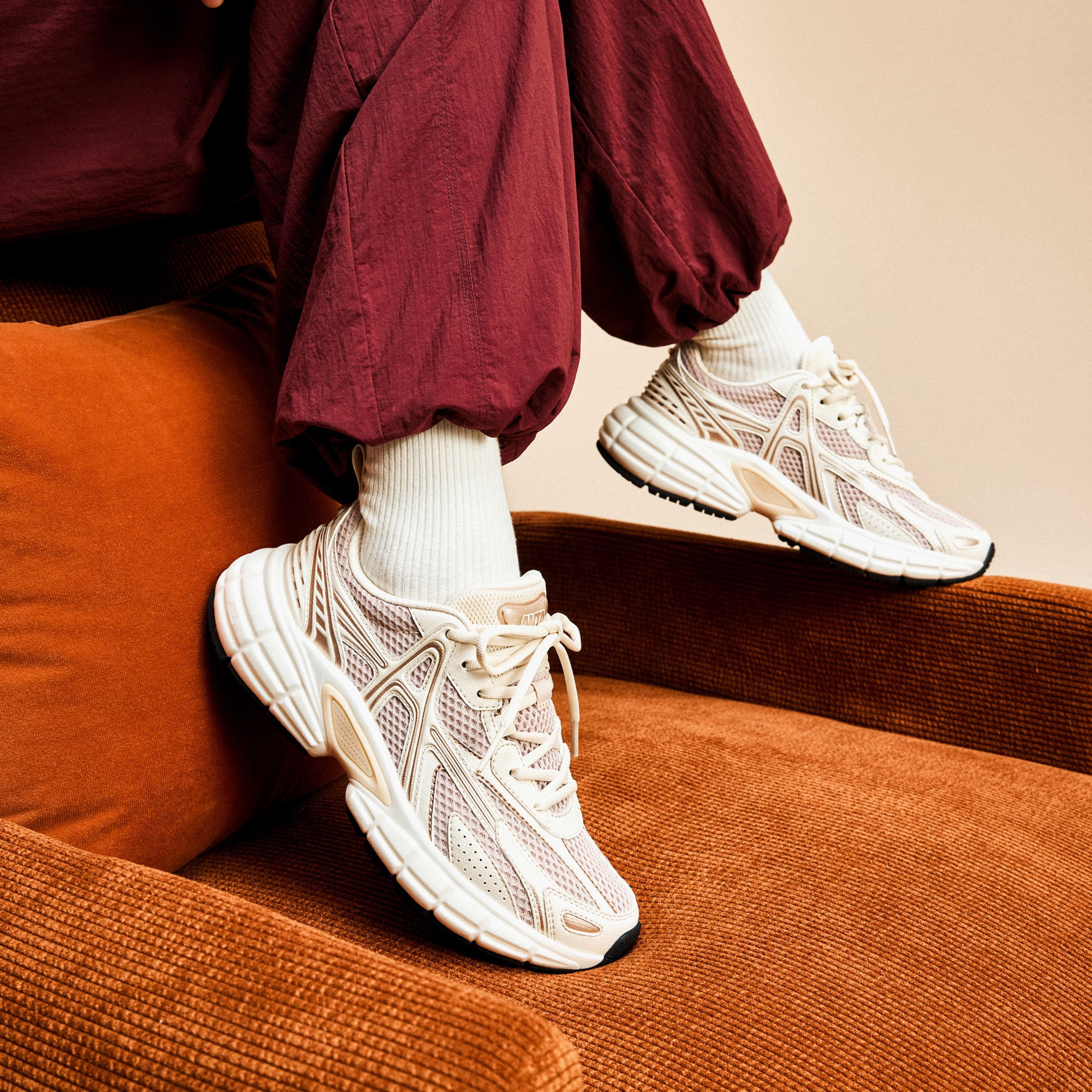 ANTA Women Lace-Up Ankle Sneakers - ALPHADAWN-women-shoes-sneakers-image-4