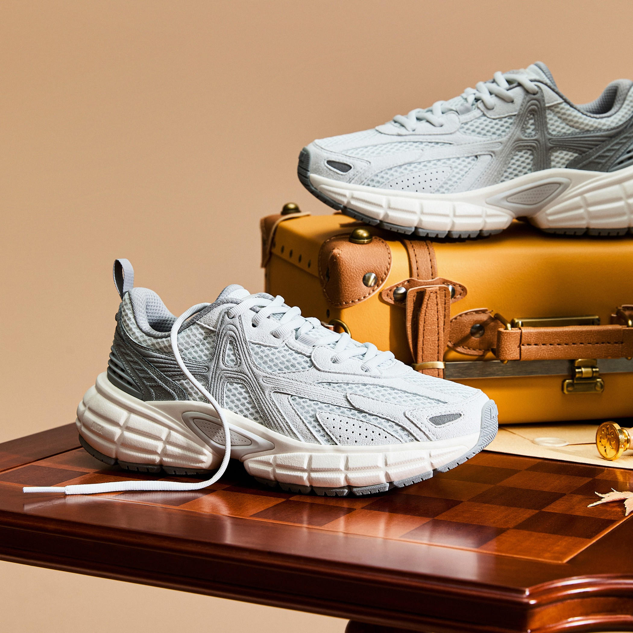 ANTA Women Lace-Up Sneakers - ALPHADAWN-women-shoes-sneakers-image-2