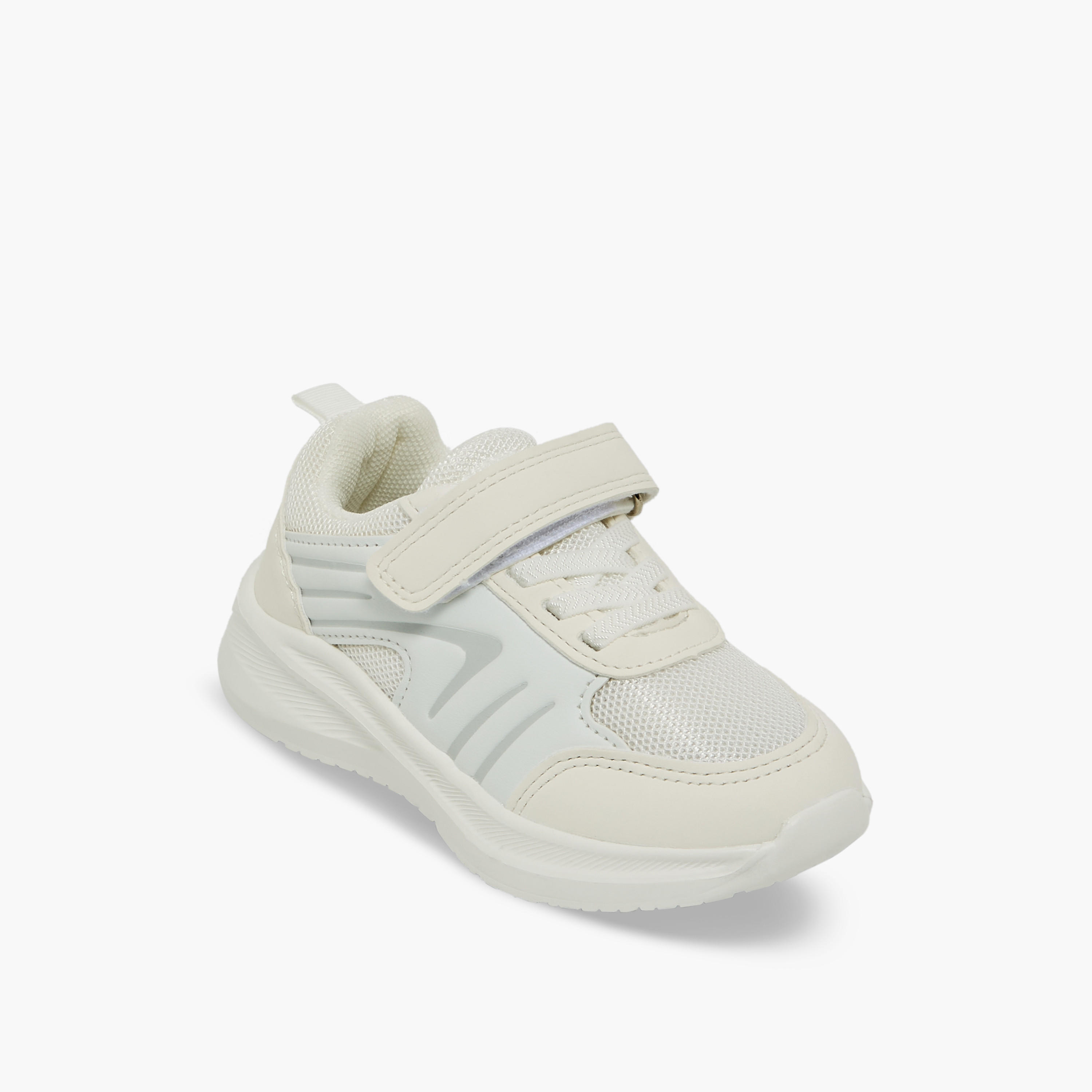 حذاء سنيكرز برقبة كاحل بشريط إغلاق لاصق للأولاد من جونيورز-boys-shoes-sneakers-image-2