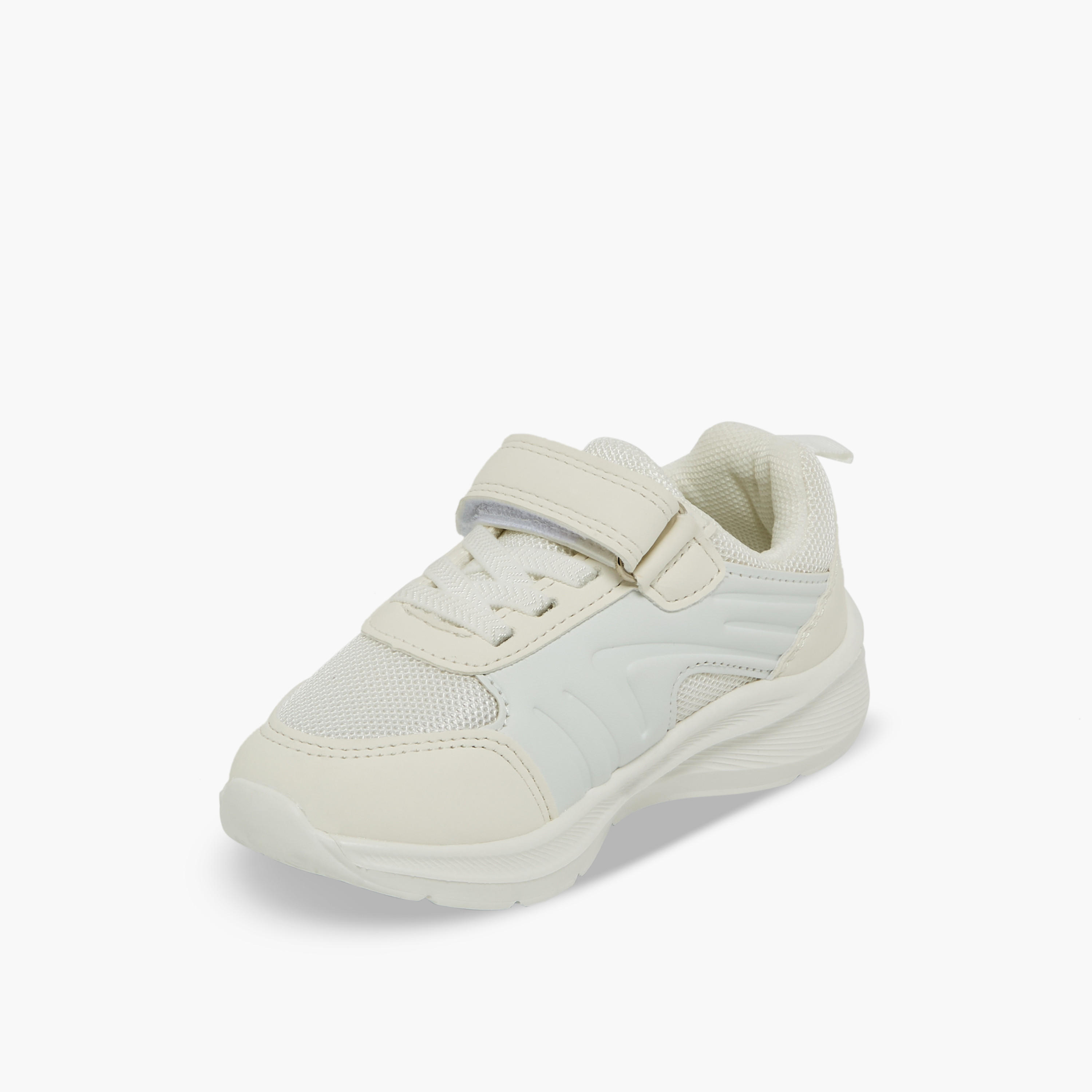حذاء سنيكرز برقبة كاحل بشريط إغلاق لاصق للأولاد من جونيورز-boys-shoes-sneakers-image-4