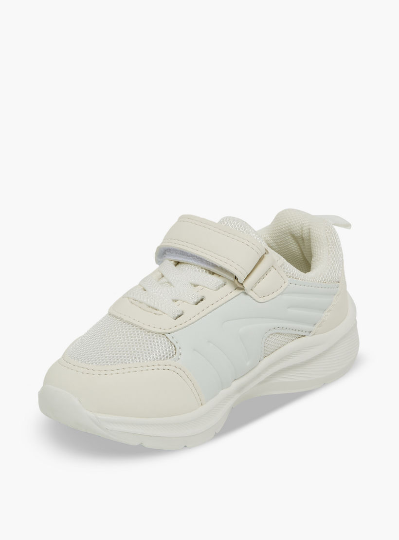 حذاء سنيكرز برقبة كاحل بشريط إغلاق لاصق للأولاد من جونيورز-boys-shoes-sneakers-image-4