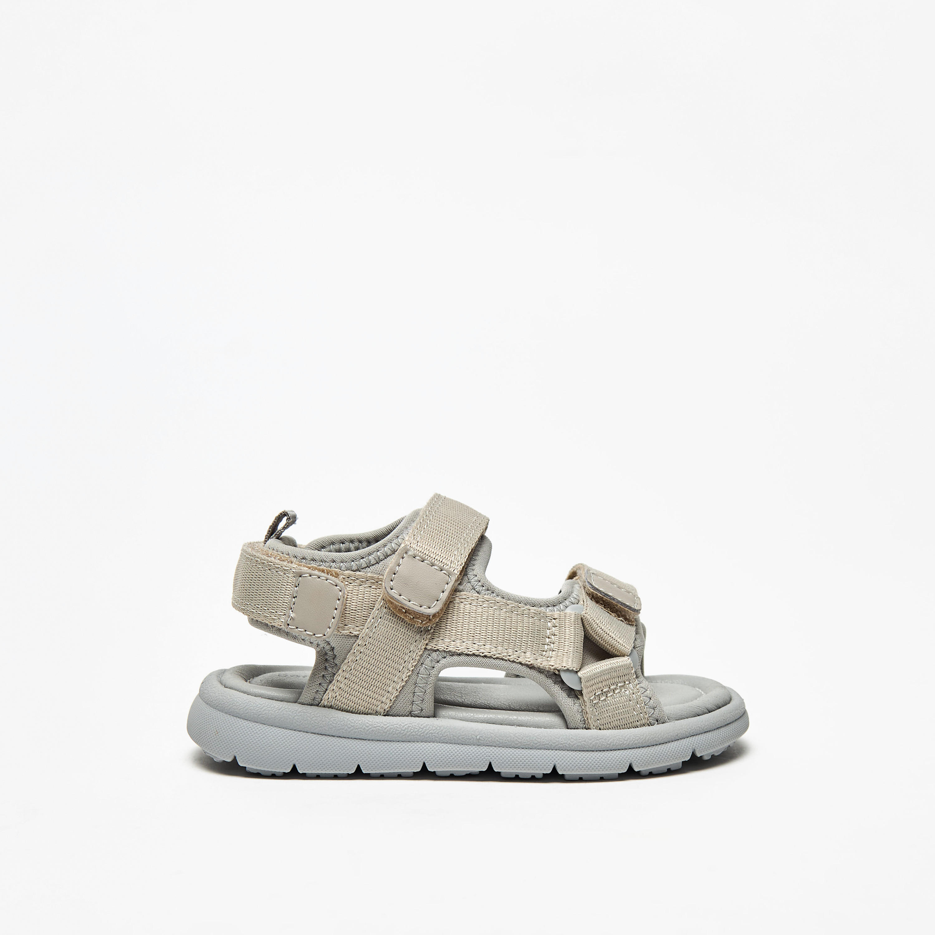 صندل خفيف بارز الملمس بشريط إغلاق لاصق من بيرفيت-boys-shoes-sandals-image-3
