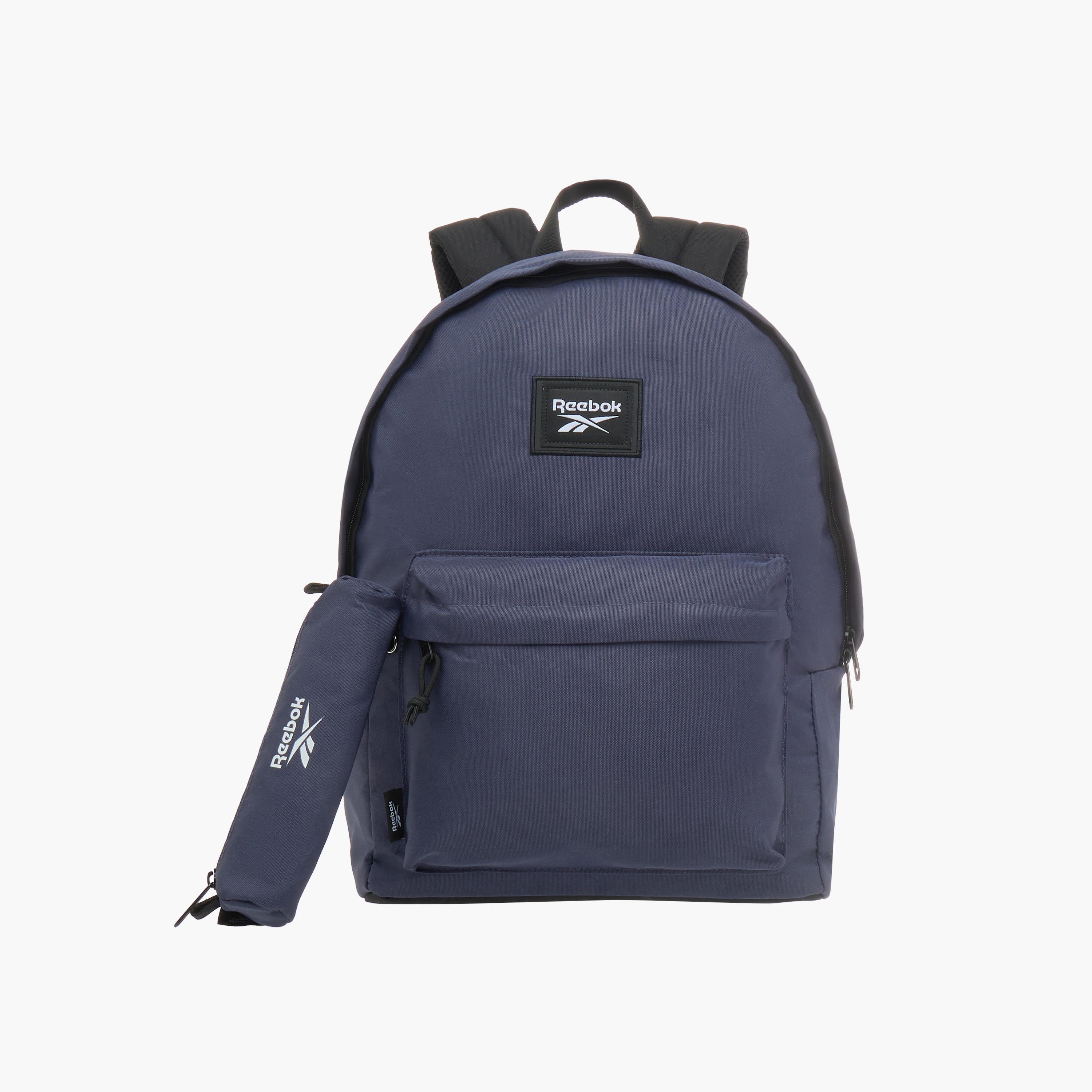 Reebok Solid Backpack with Adjustable Straps and Pencil Pouch-school-bagsandbackpacks-sets-image-1