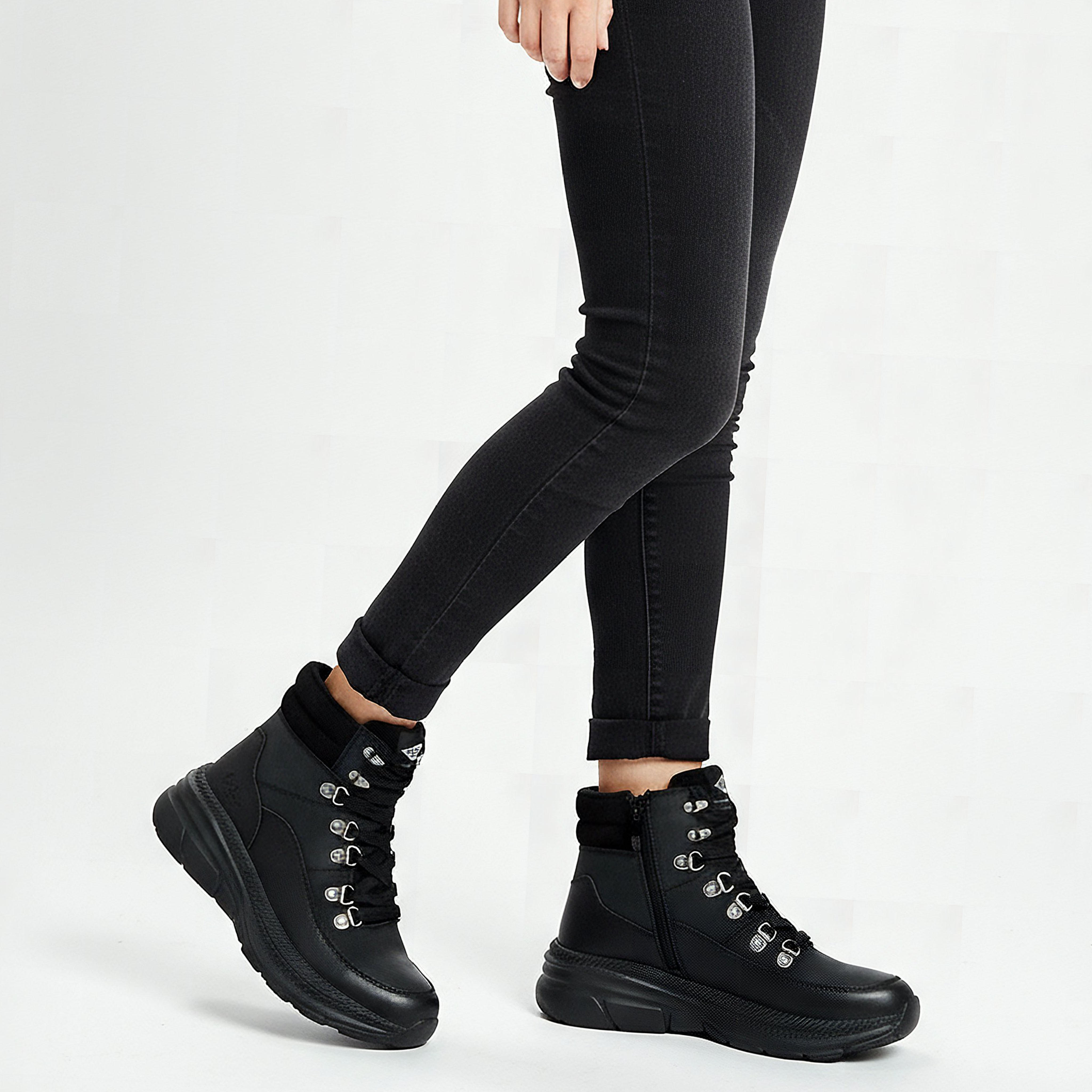 Lee Cooper Women's Lace-Up Ankle Boots-women-shoes-boots-image-2