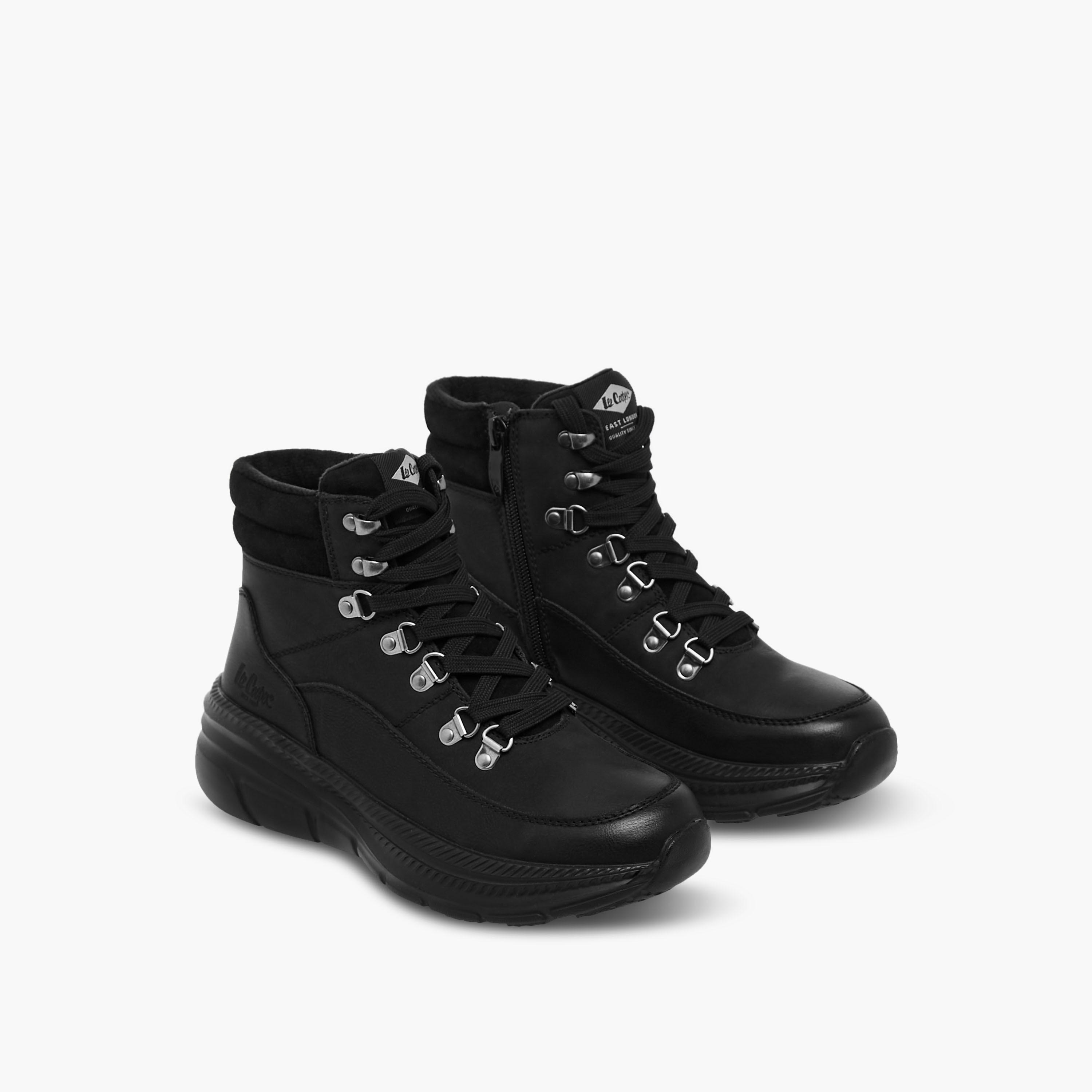 Lee Cooper Women's Lace-Up Ankle Boots-women-shoes-boots-image-1