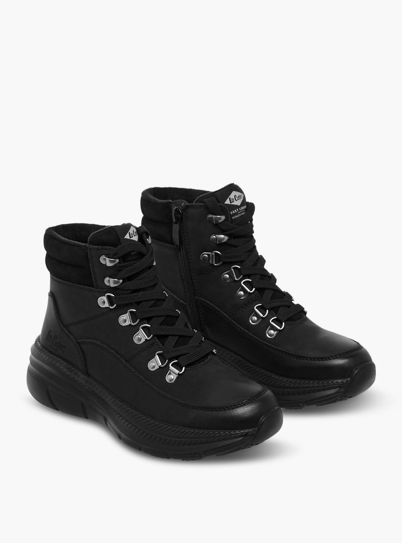 Lee Cooper Women's Lace-Up Ankle Boots-women-shoes-boots-image-1