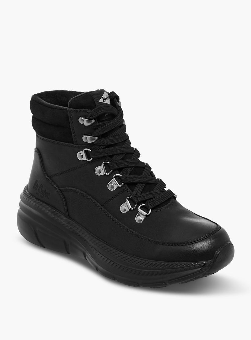 Lee Cooper Women's Lace-Up Ankle Boots-women-shoes-boots-image-3