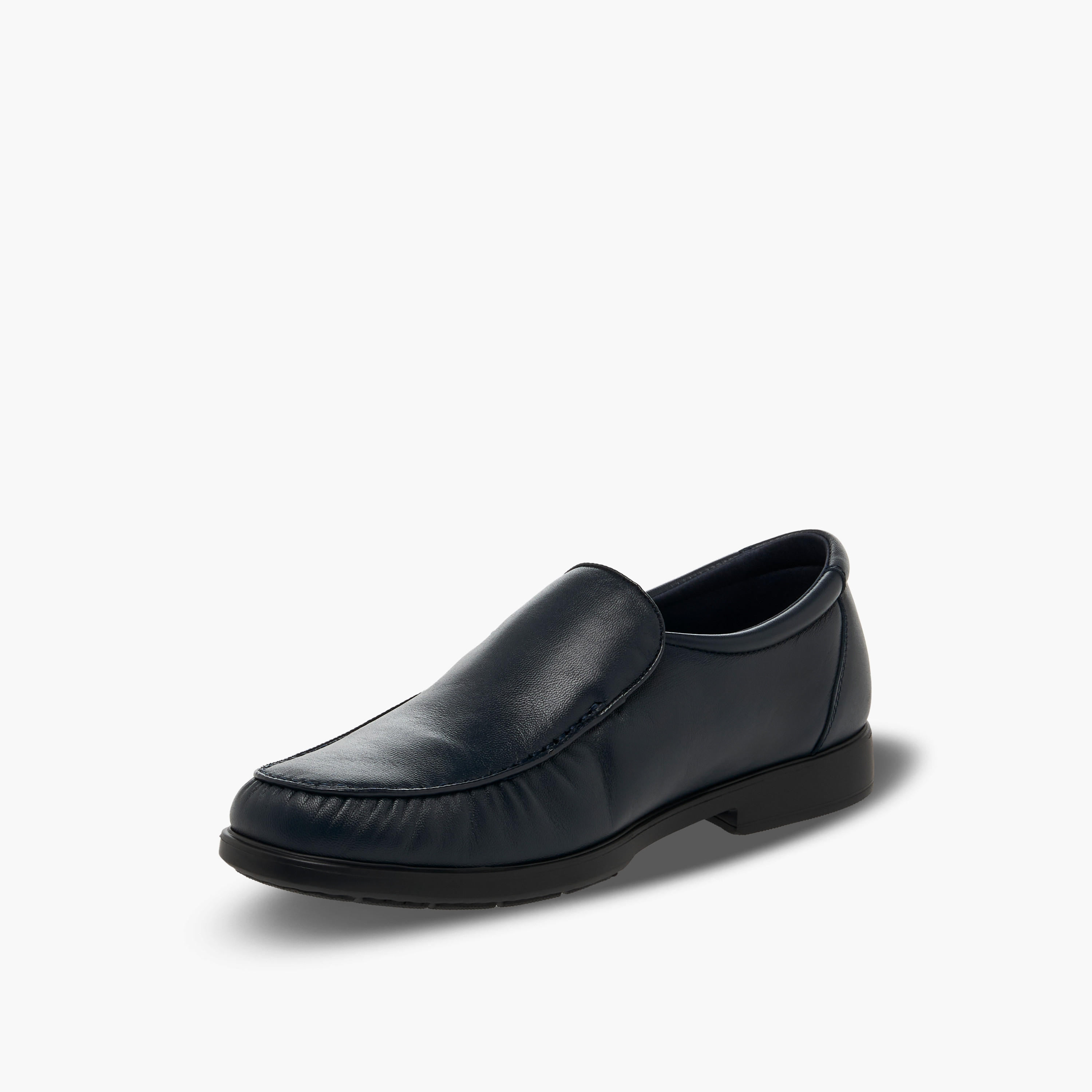 Pinosos Men Genuine Leather Slip-On Loafers-men-shoes-formalshoes-image-4
