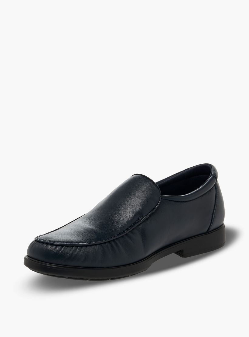 Pinosos Men Genuine Leather Slip-On Loafers-men-shoes-formalshoes-image-4