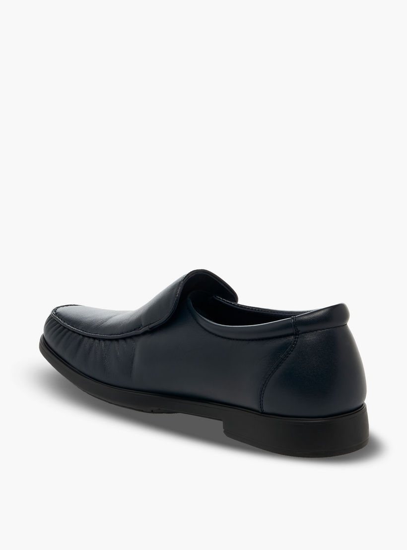 Pinosos Men Genuine Leather Slip-On Loafers-men-shoes-formalshoes-image-5