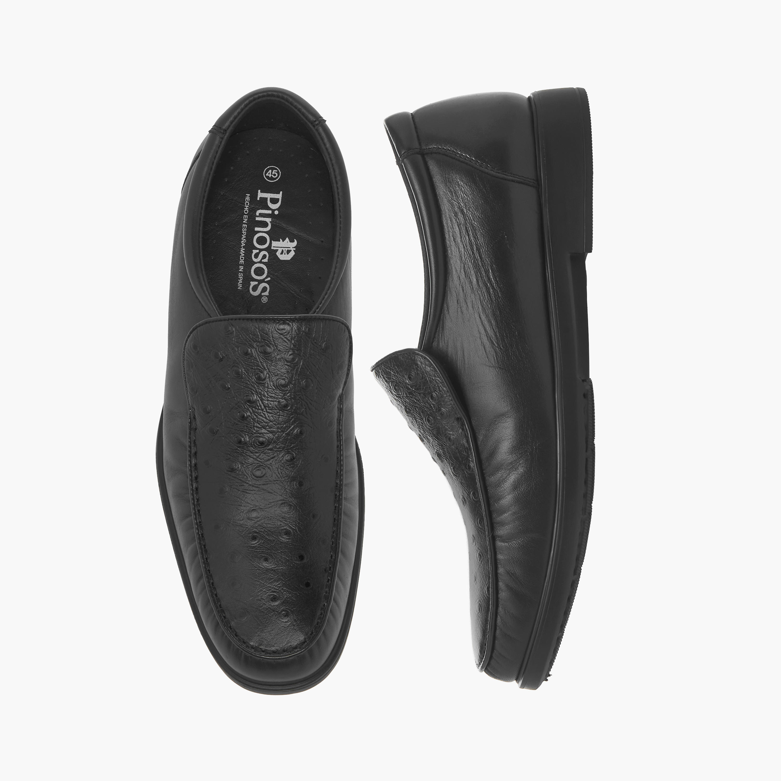 Pinosos Men Genuine Leather Slip-On Loafers-men-shoes-loafersandmoccasins-image-1