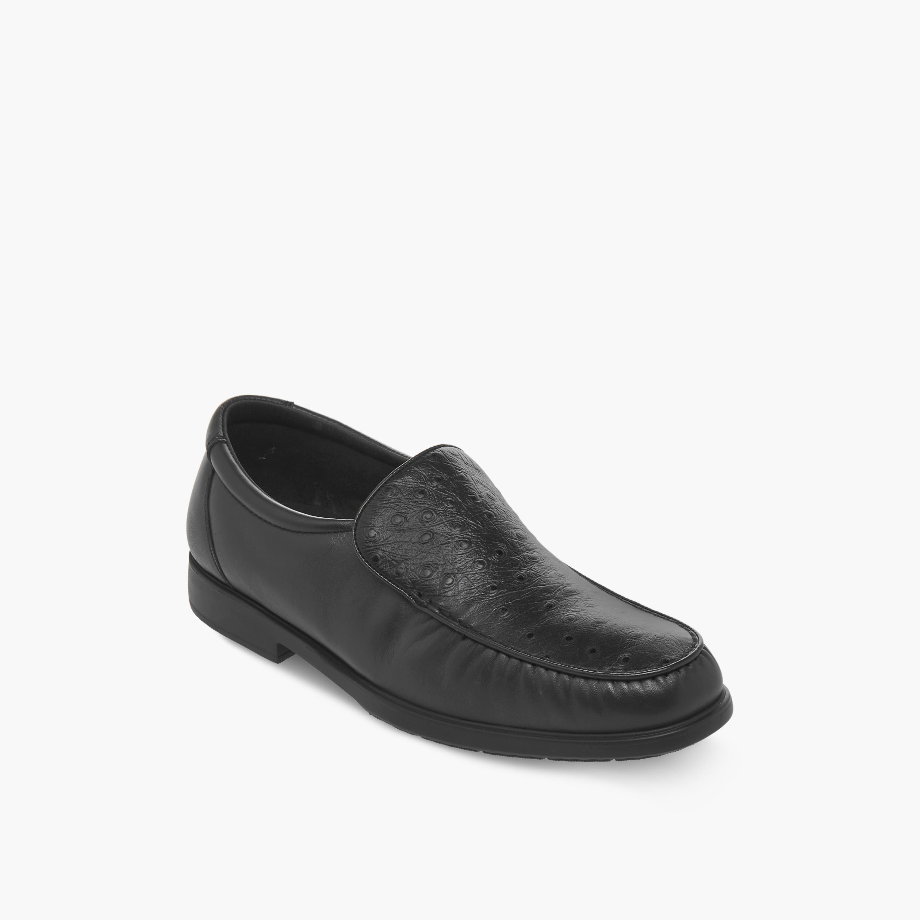 Pinosos Men Genuine Leather Slip-On Loafers-men-shoes-loafersandmoccasins-image-2