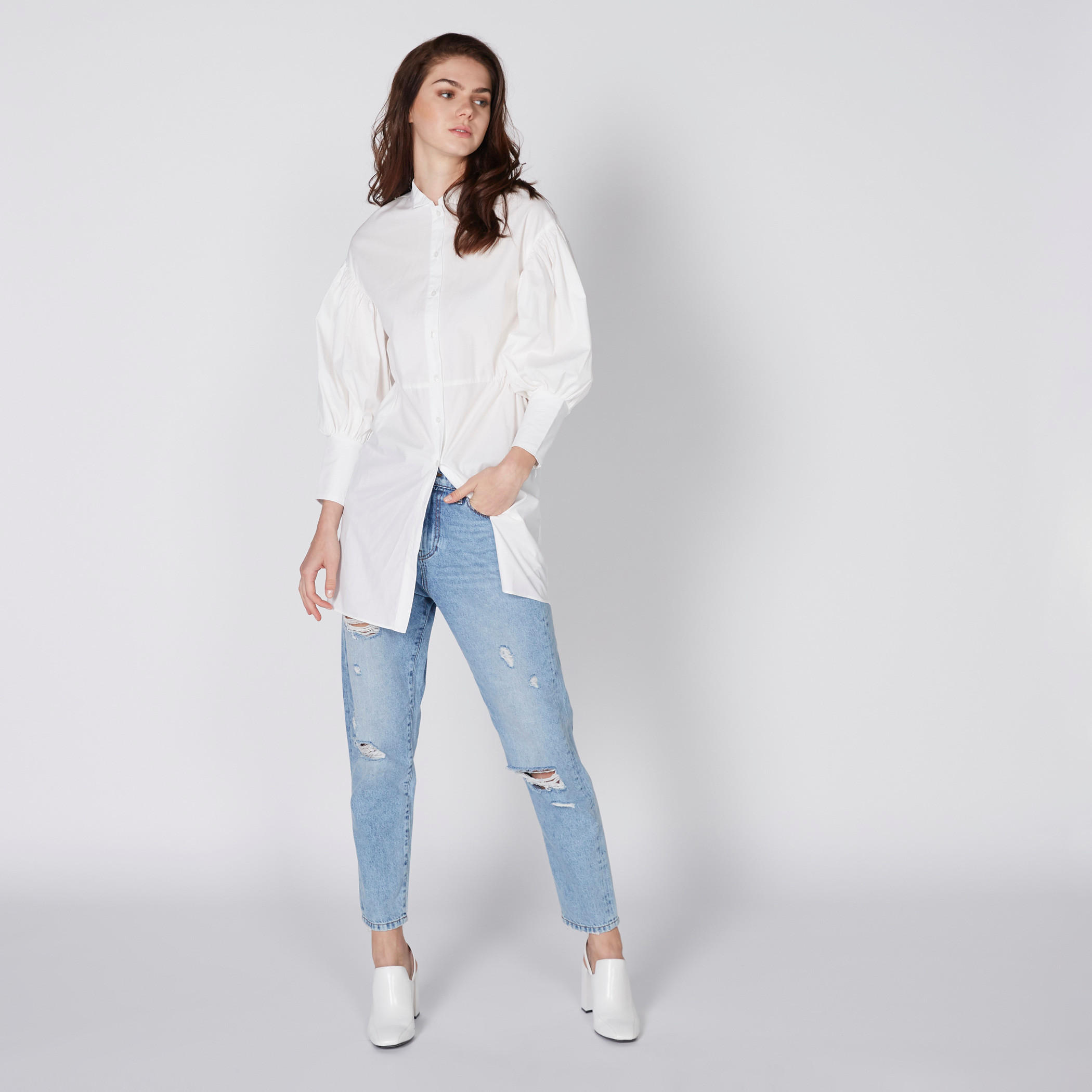 قميص بأكمام طويلة وأزرار-women-clothing-shirtsandblouses-shirts-image-3