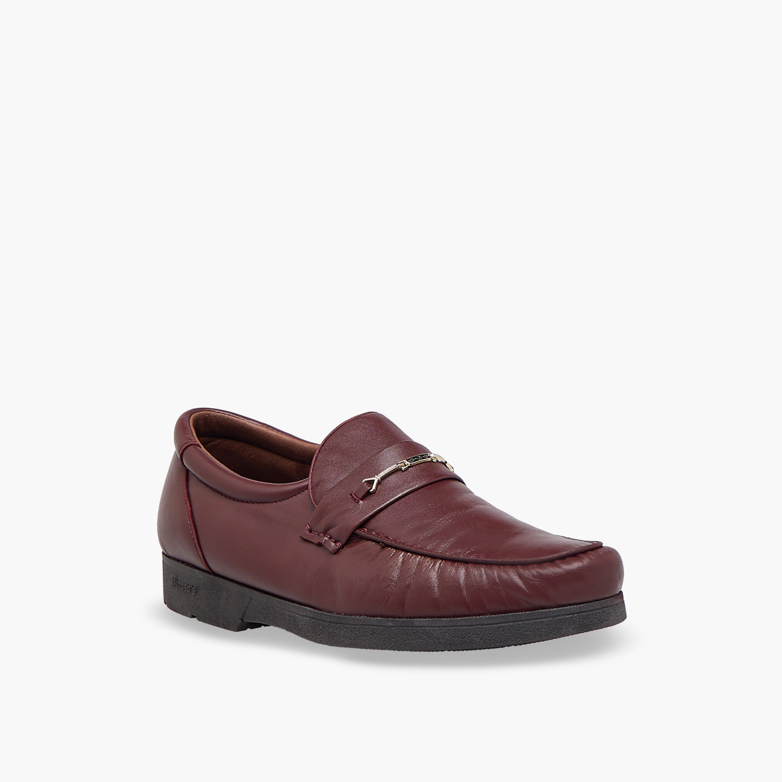 Pinosos Men Genuine Leather Slip-On Loafers-men-shoes-loafersandmoccasins-image-2