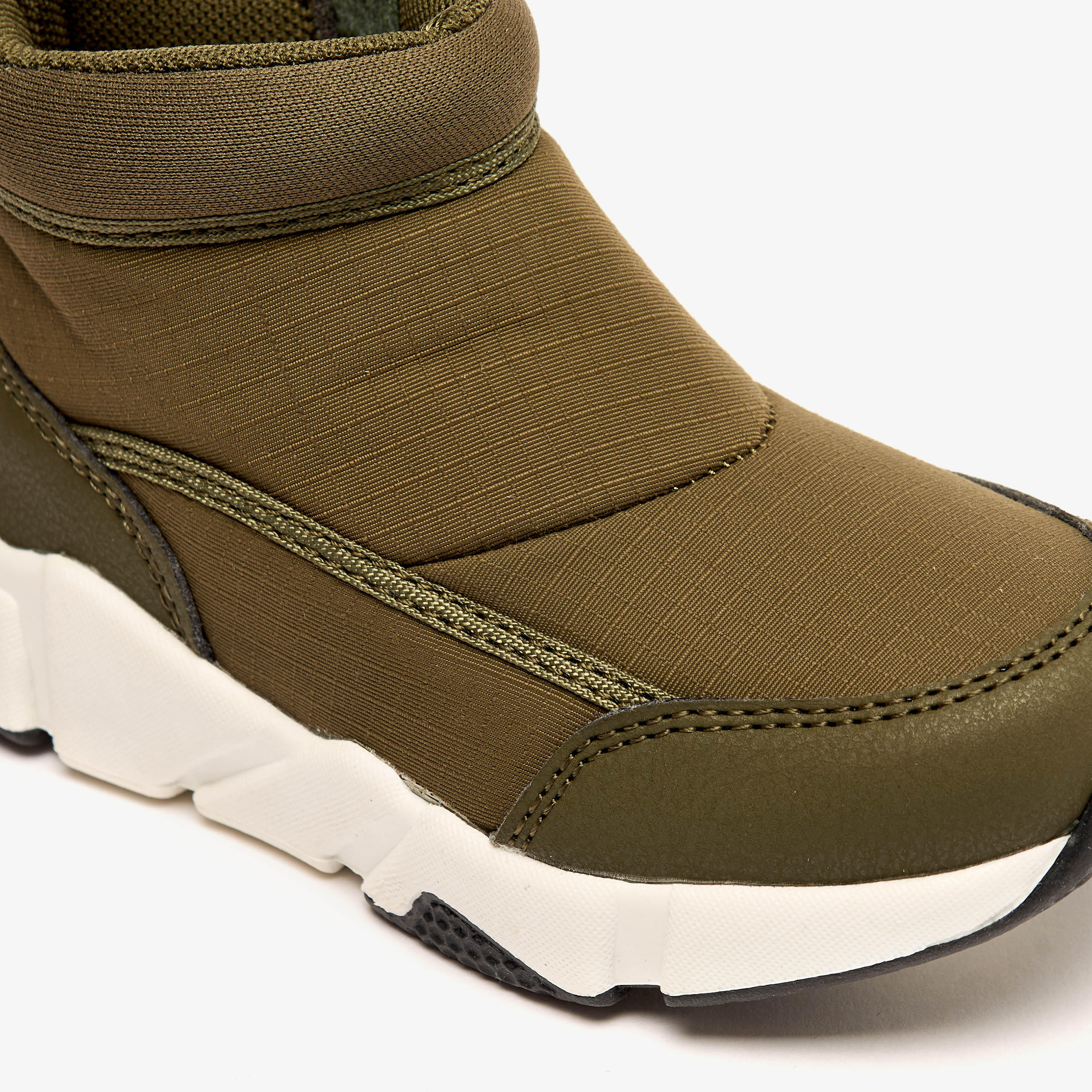 Juniors Textured Ankle Boots with Zip Closure-boys-shoes-boots-image-5