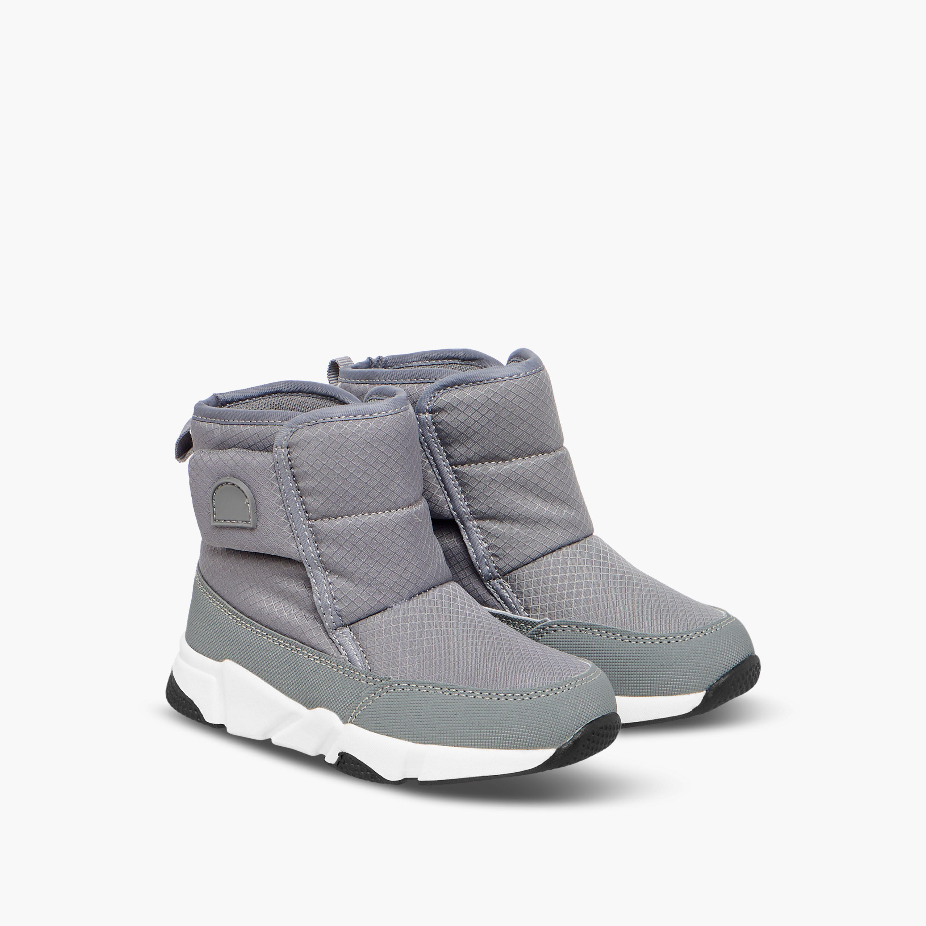 Juniors Boys Hook and Loop Ankle Boots-boys-shoes-boots-image-1