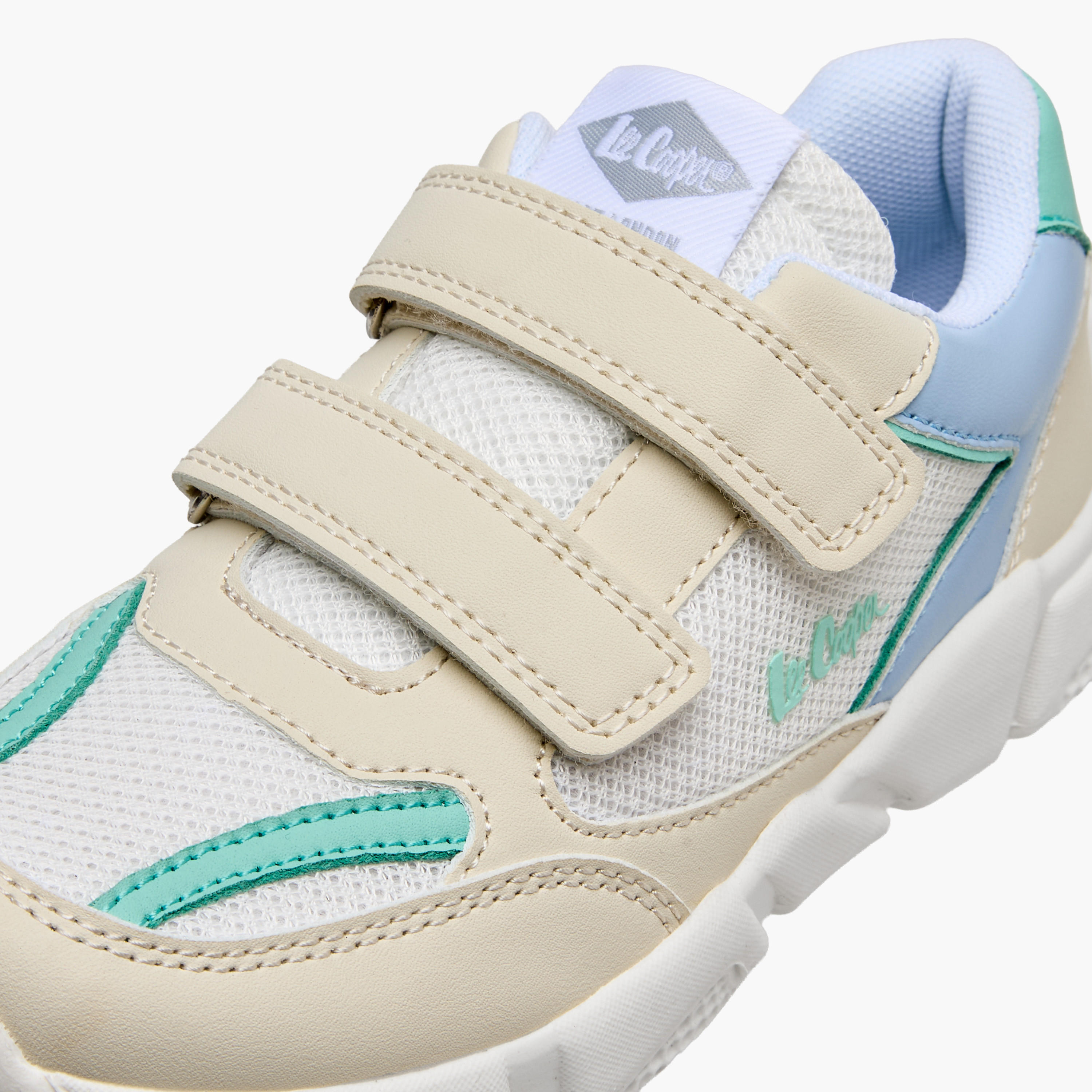 حذاء سنيكرز بشريط إغلاق لاصق للبنات من لي كوبر-girls-shoes-sneakers-image-2