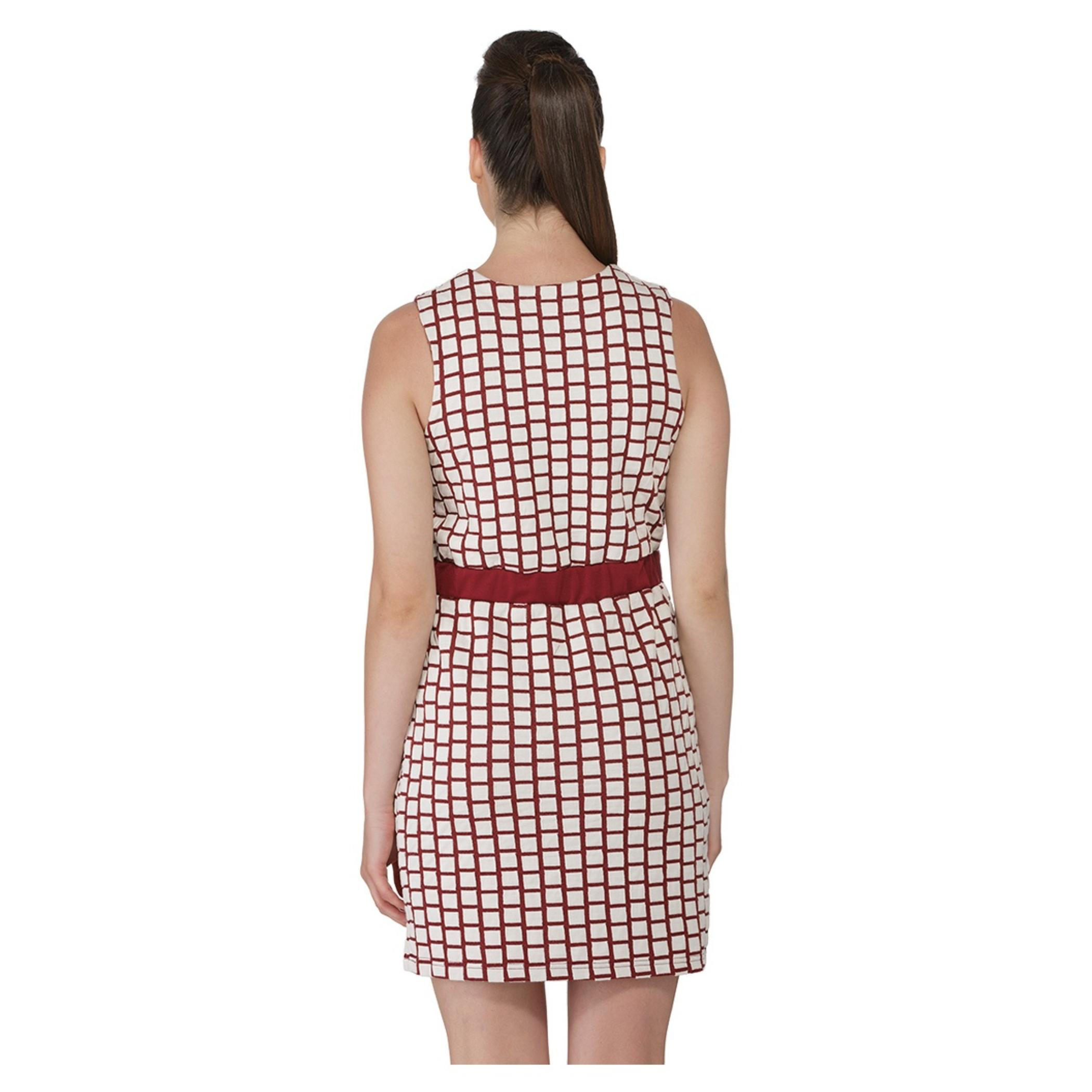 Sleeveless Checkered Dress-women-clothing-dresses-image-2
