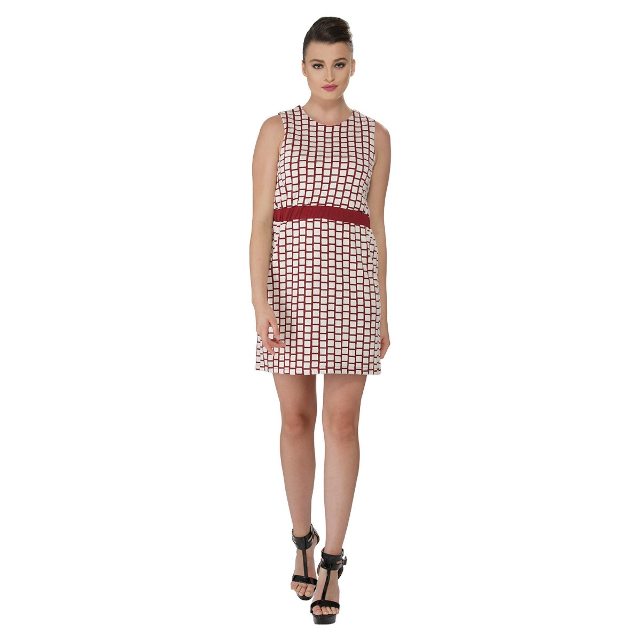 Sleeveless Checkered Dress-women-clothing-dresses-image-5