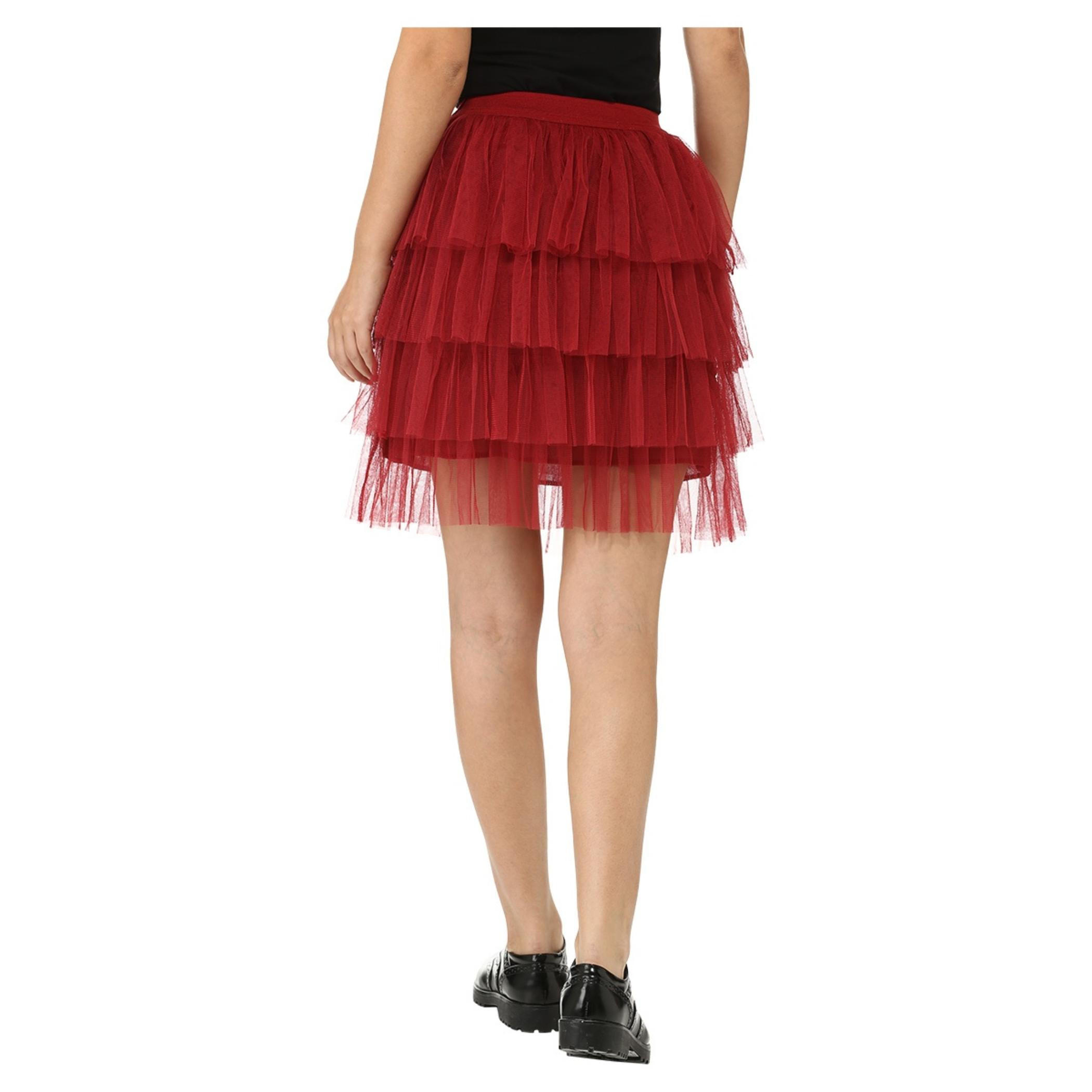 Mesh Ruffled Skirt-women-clothing-bottoms-skirts-image-7
