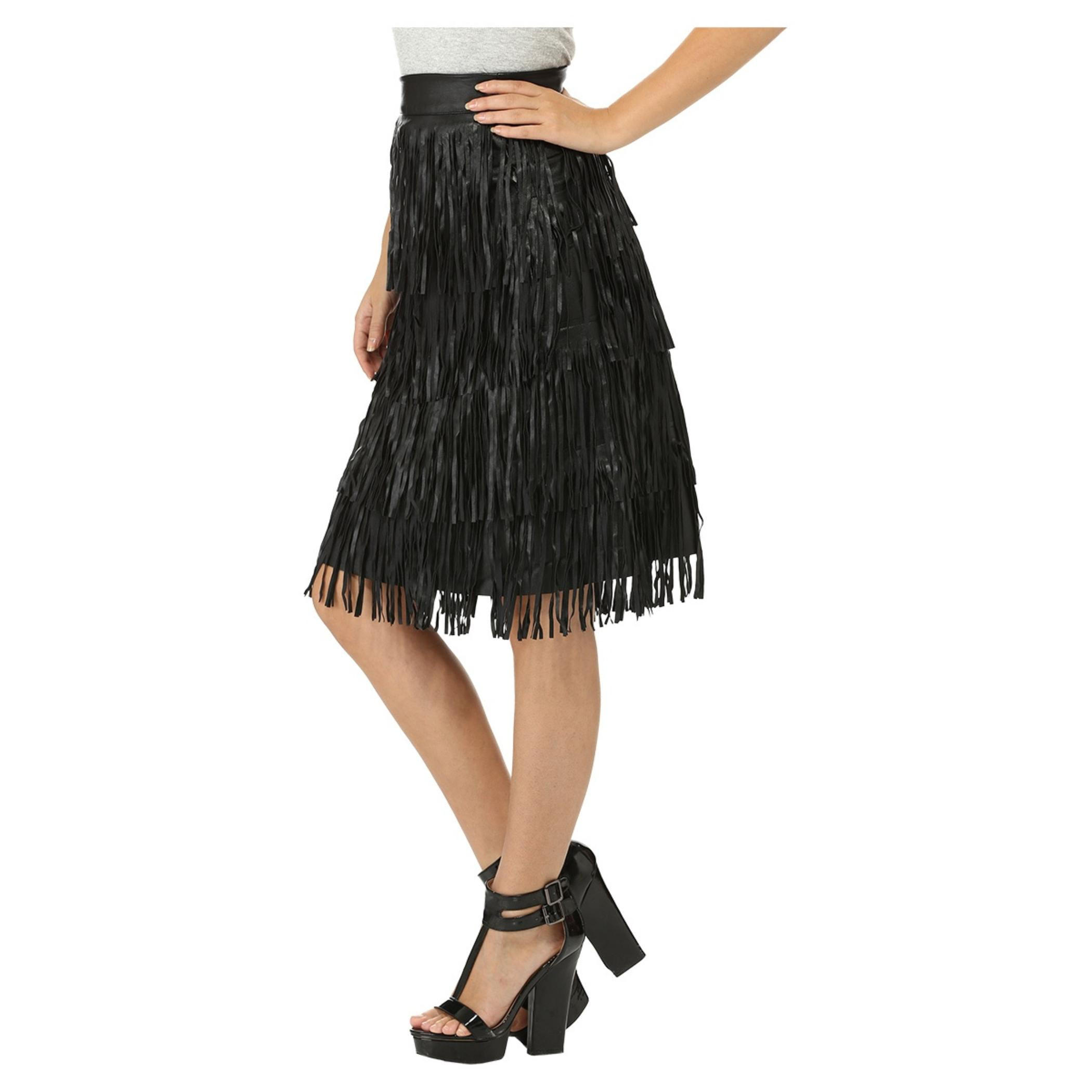 A-line Skirt with Layered Fringes-women-clothing-bottoms-skirts-image-3