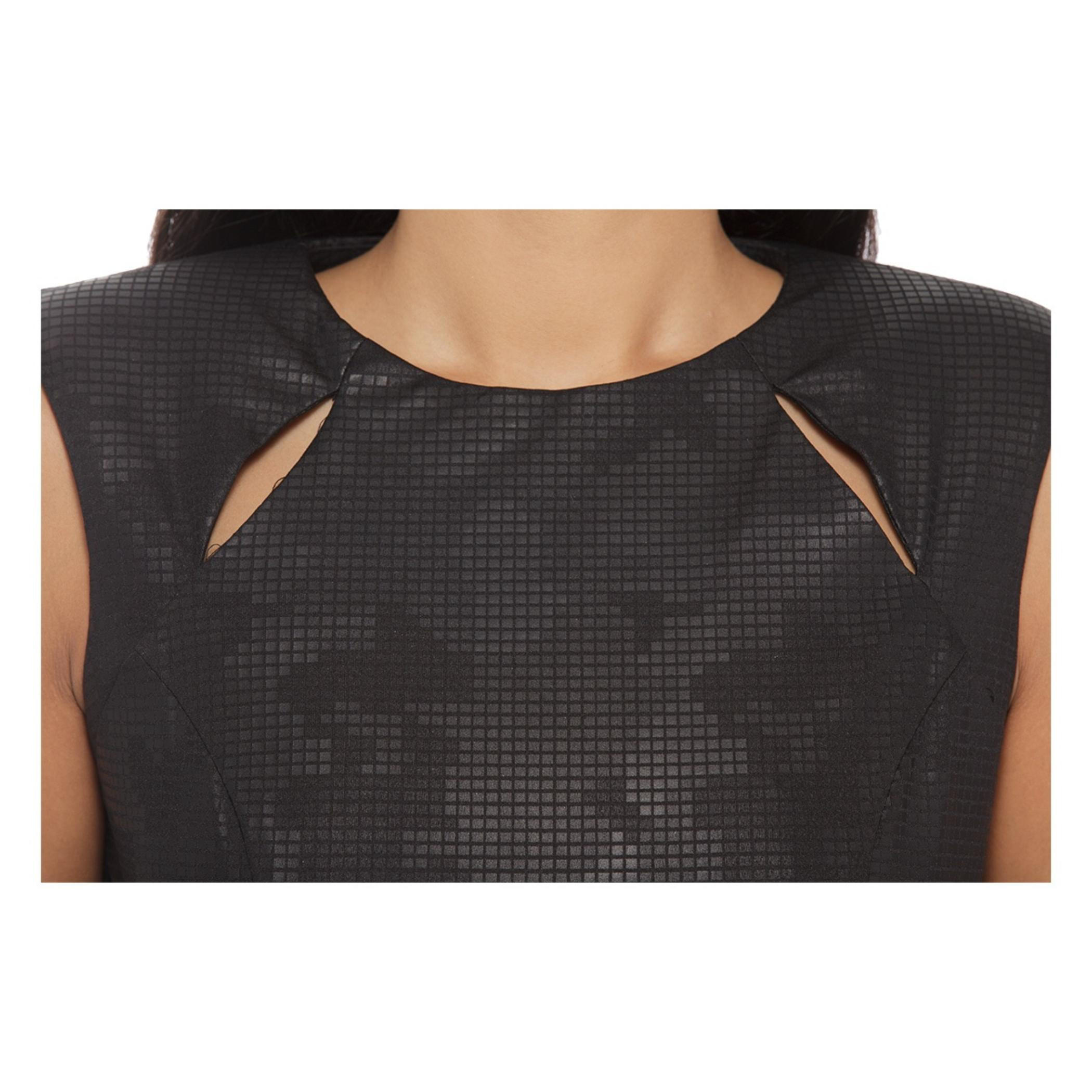 Textured Peplum Dress-women-clothing-dresses-image-4