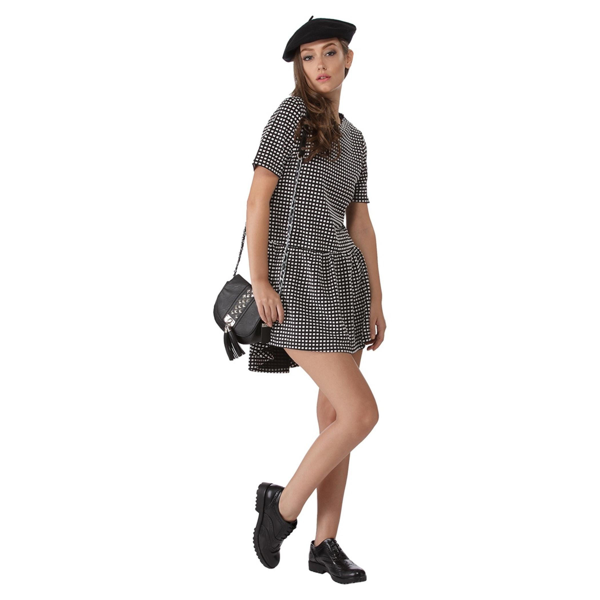 High-low Plaid Dress-women-clothing-dresses-image-5
