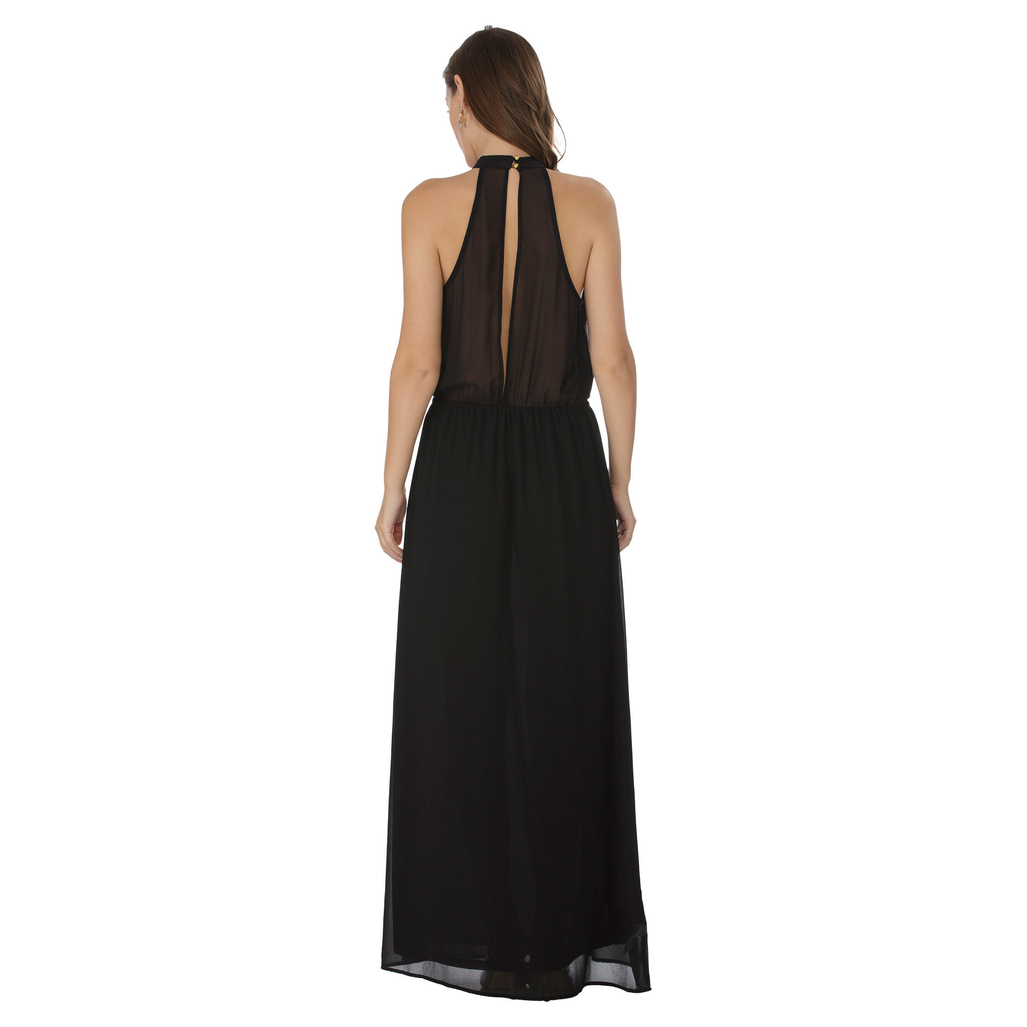 Solid Colour Maxi Dress-women-clothing-dresses-image-2