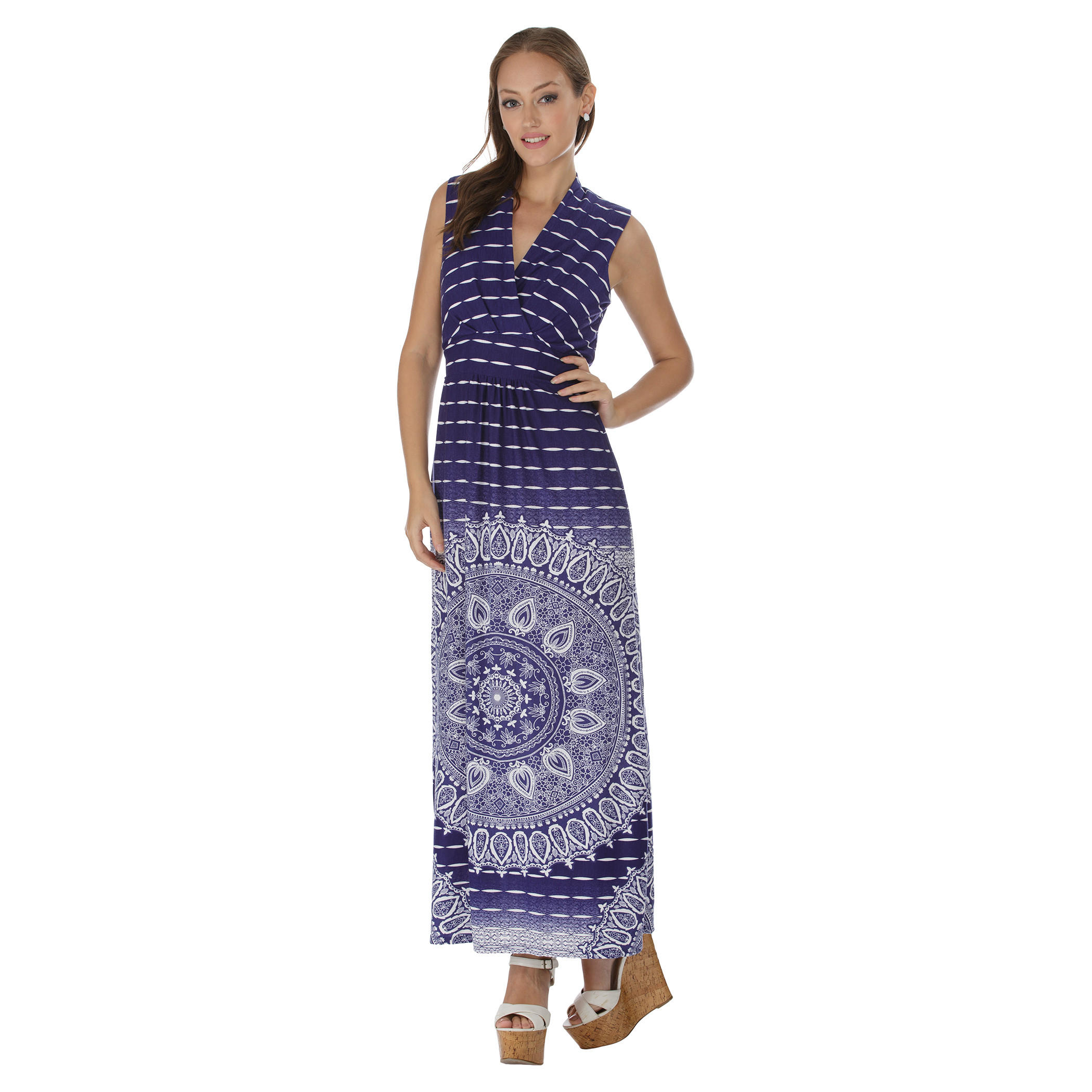 Striped Maxi Dress-women-clothing-dresses-image-1