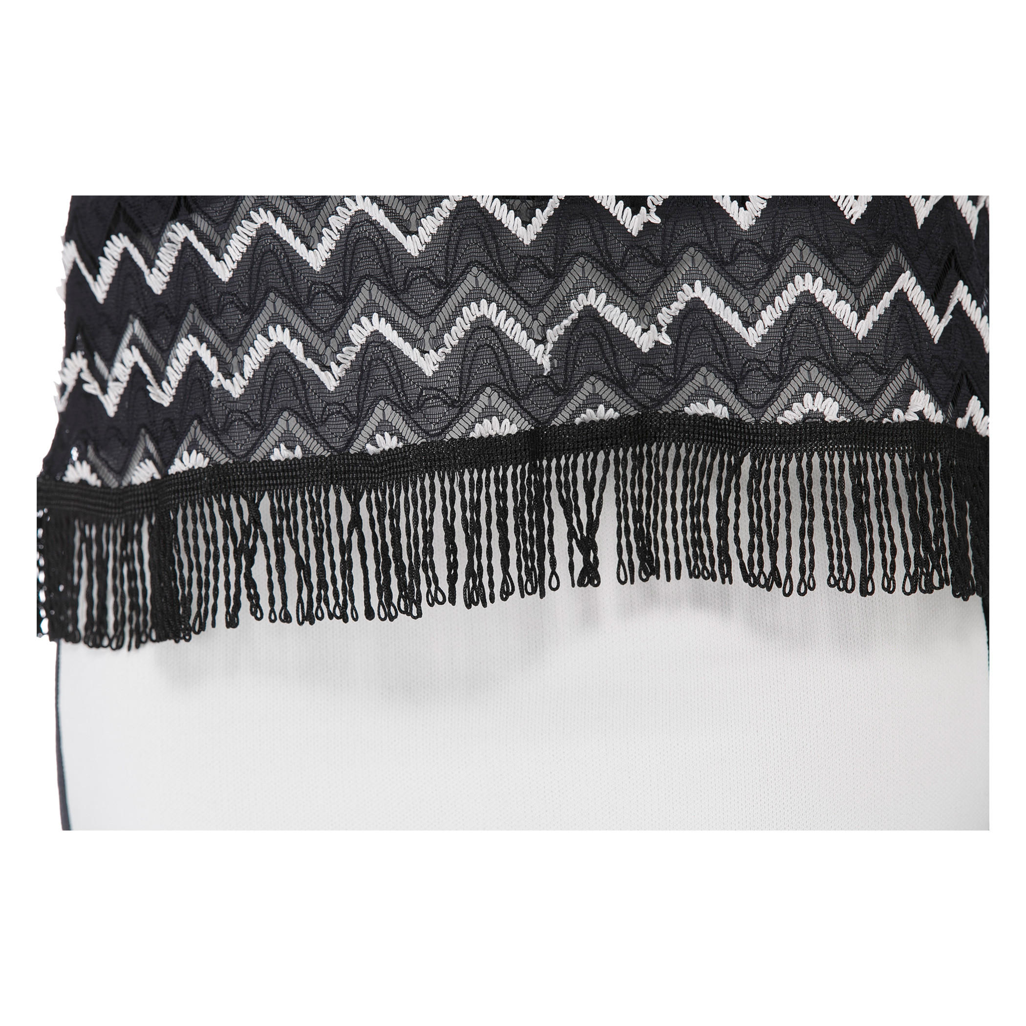 Dual-tone Fringe Top-women-winterwear-cardigansandjumpers-cardigans-image-2