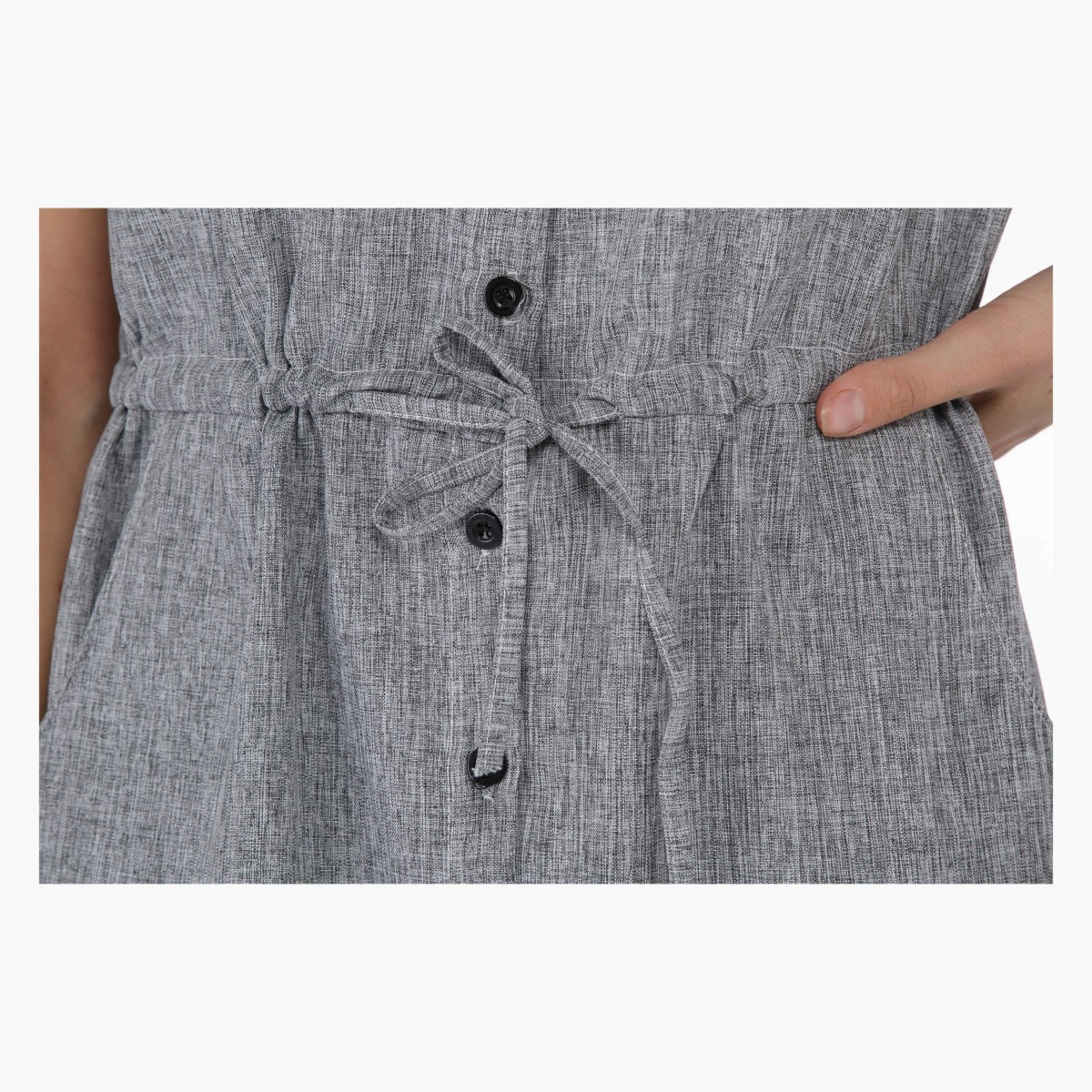 Solid Colour Shirt Dress-women-clothing-dresses-image-4