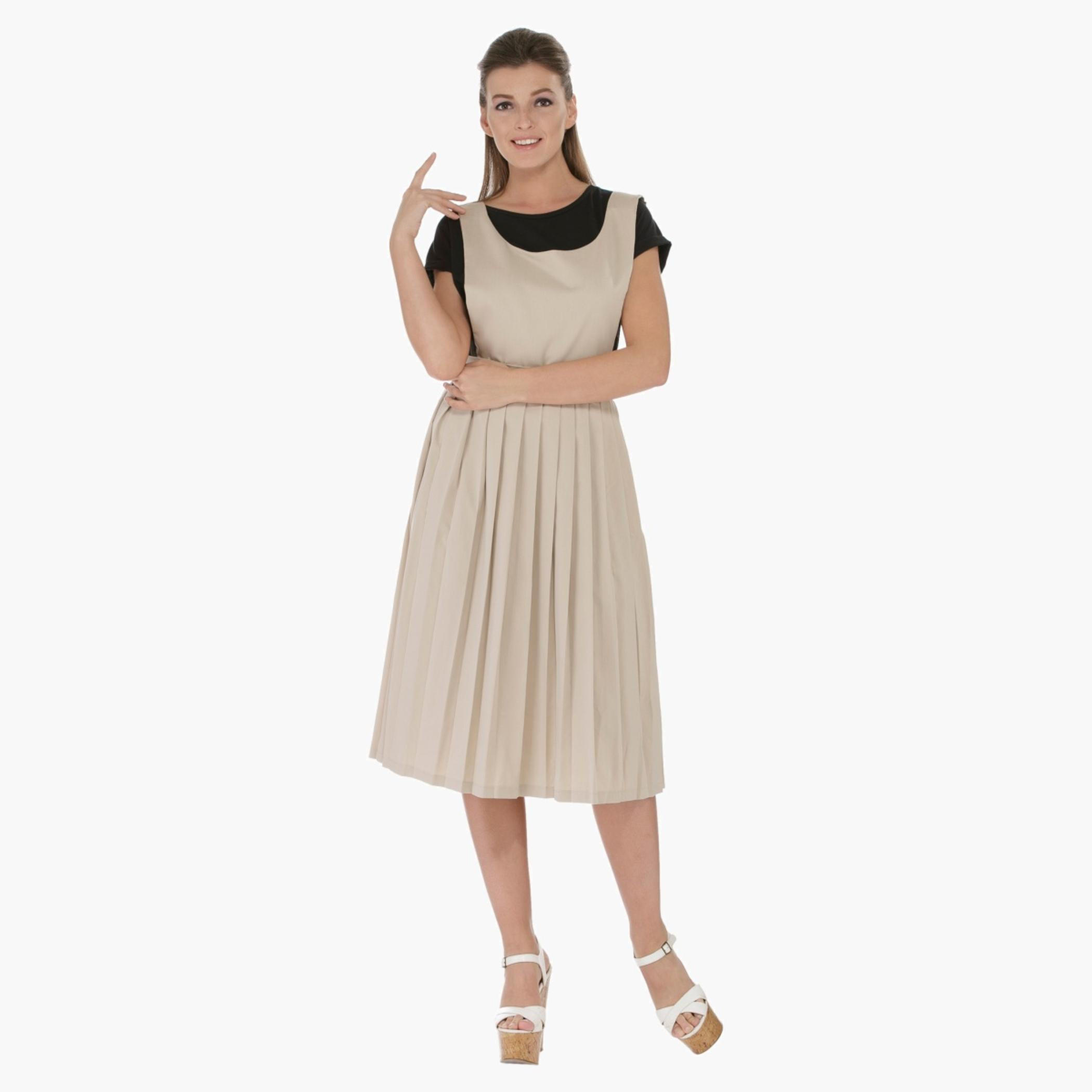 Solid Colour Pinafore -women-clothing-dresses-image-1