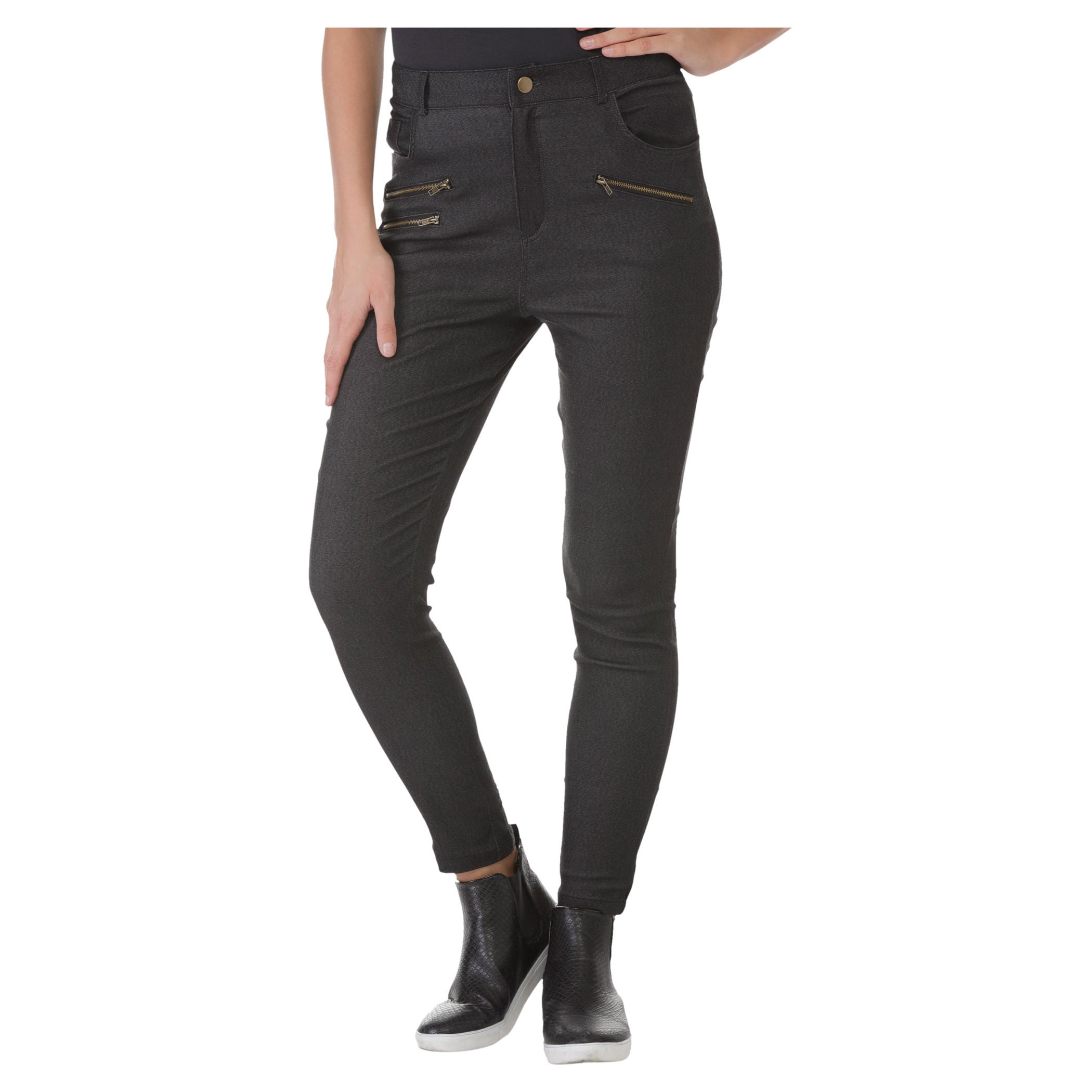 Slim Leg Trousers-women-clothing-bottoms-trousers-image-1