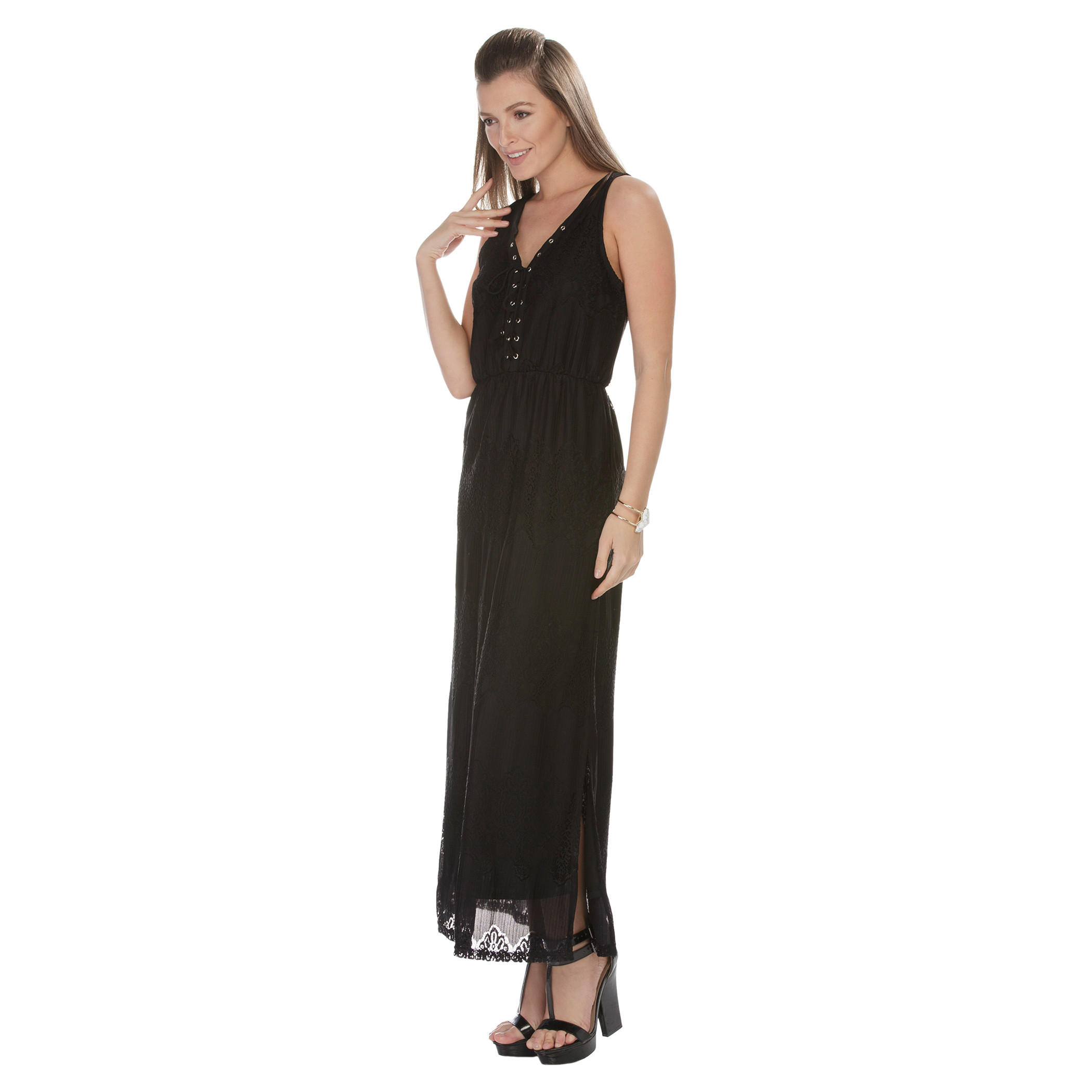 Lace-layered Maxi Dress-women-clothing-dresses-image-2
