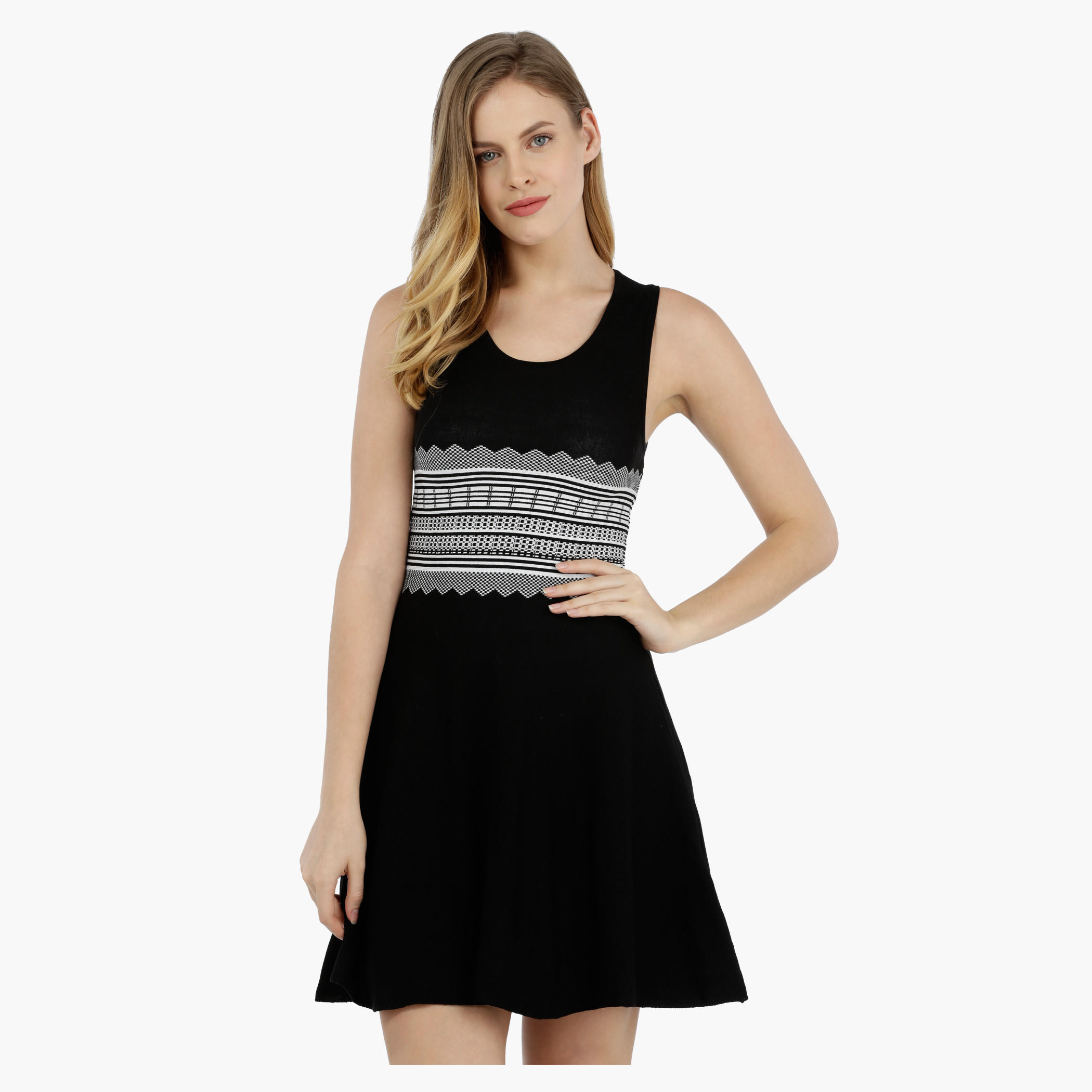 Sleeveless Skater Dress-women-clothing-dresses-image-1