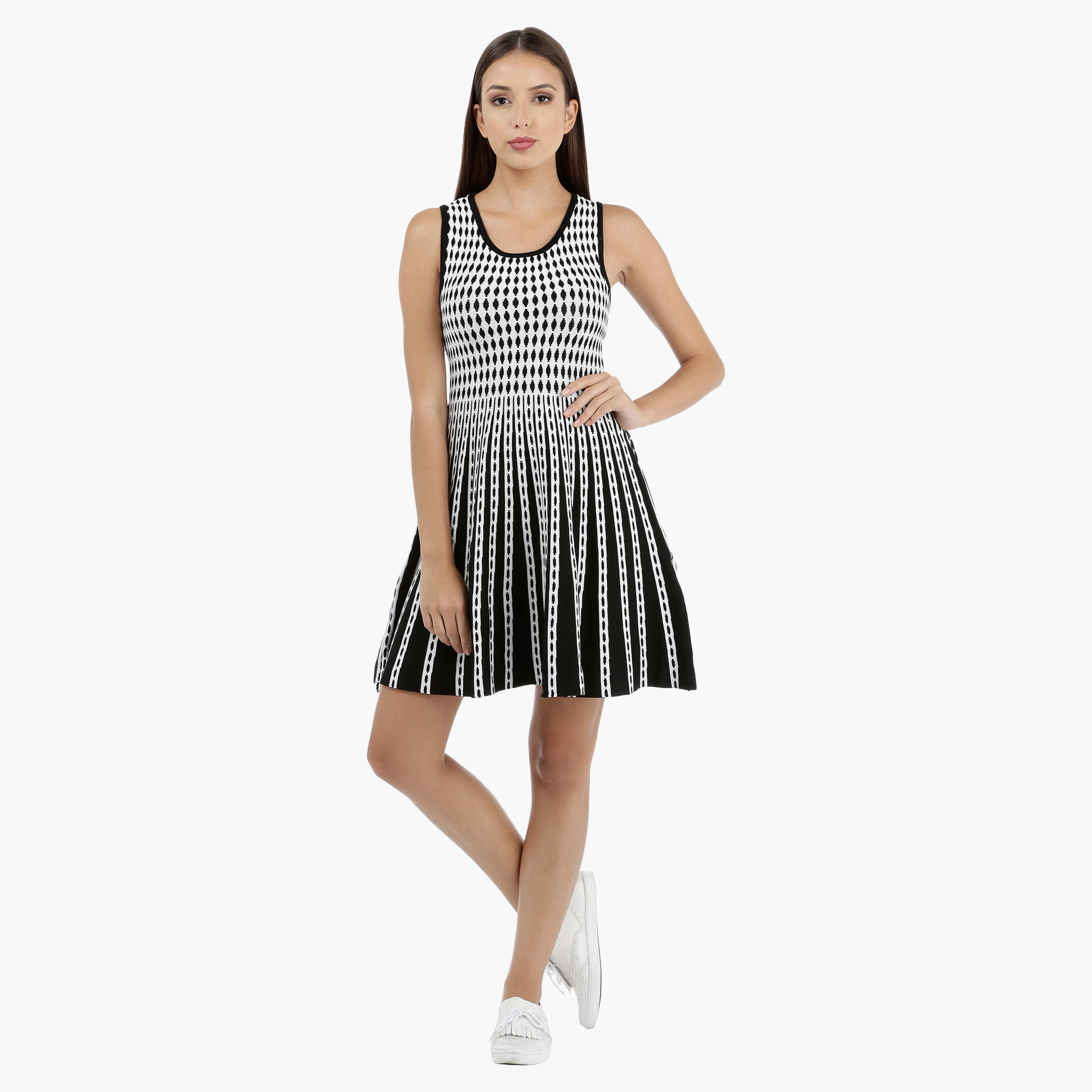 Striped Sleeveless Dress-women-clothing-dresses-image-5