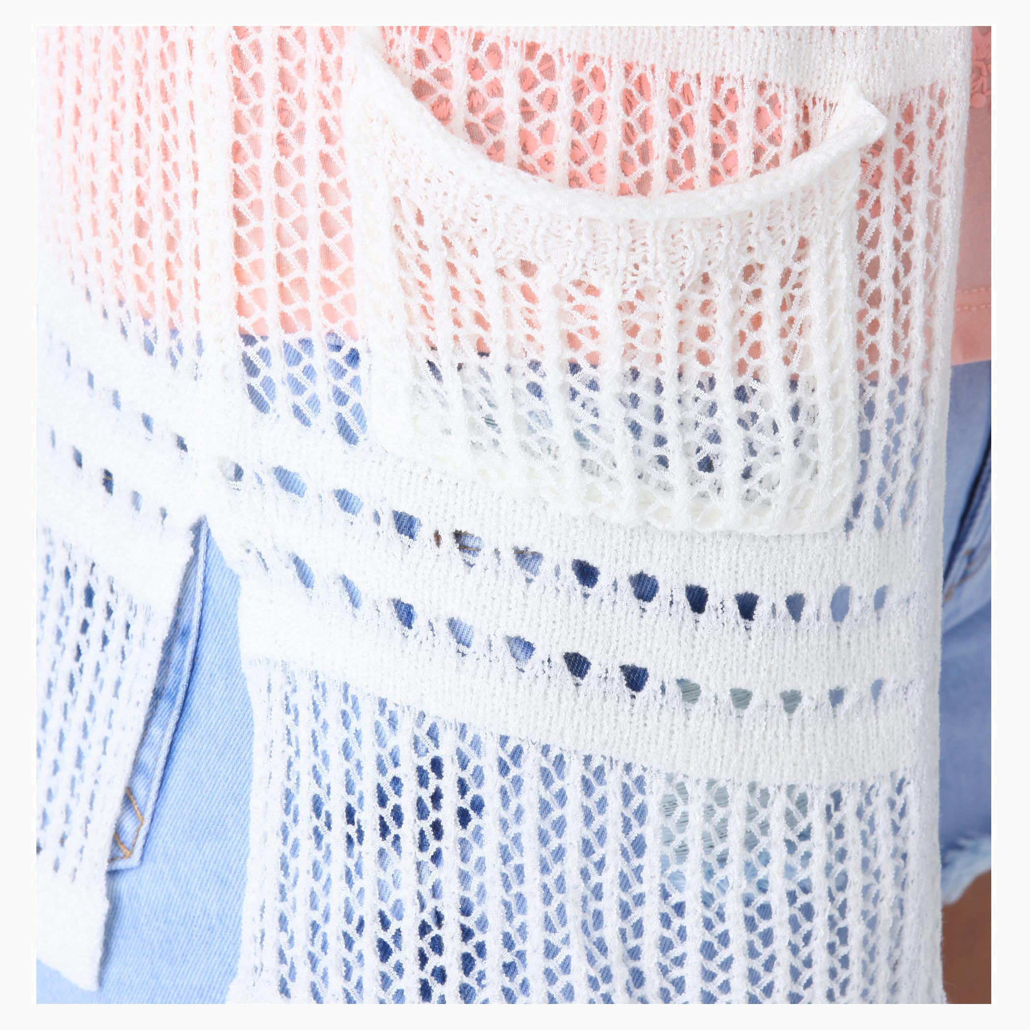 Solid Colour Knit Cardigan-women-clothing-shirtsandblouses-blouses-image-4