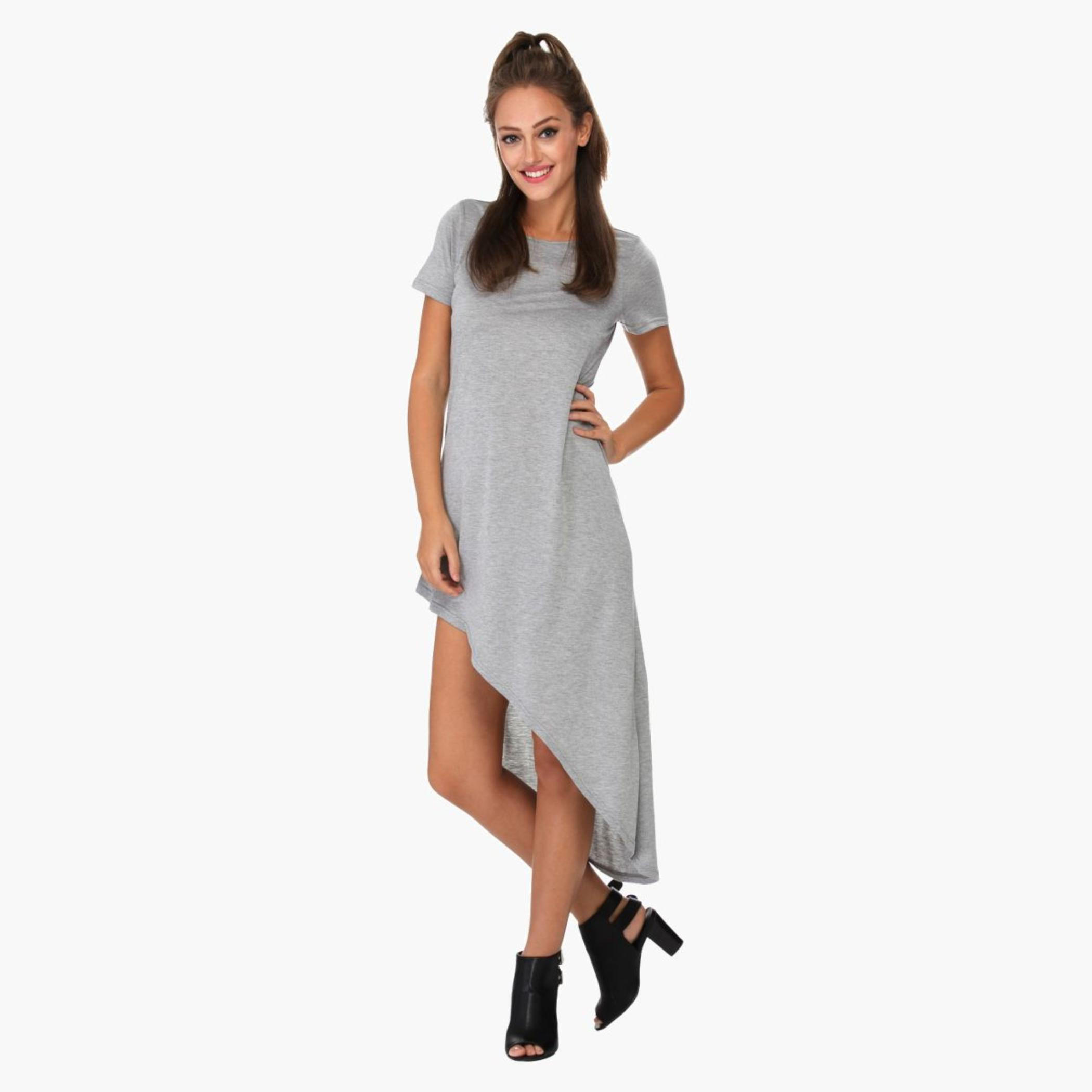 Melange Body Con Dress-women-clothing-dresses-image-1