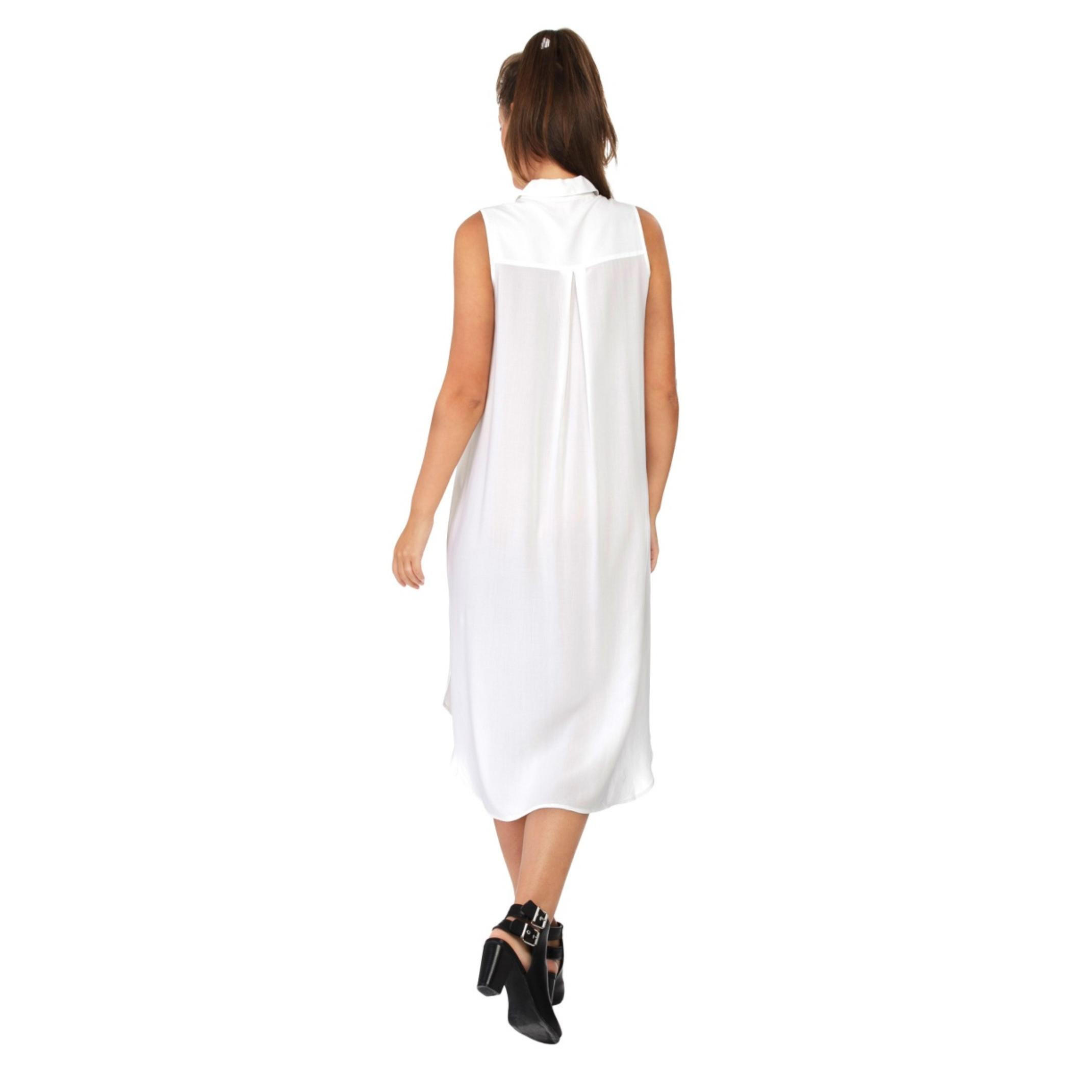Solid Colour Shirt Dress-women-clothing-dresses-image-6