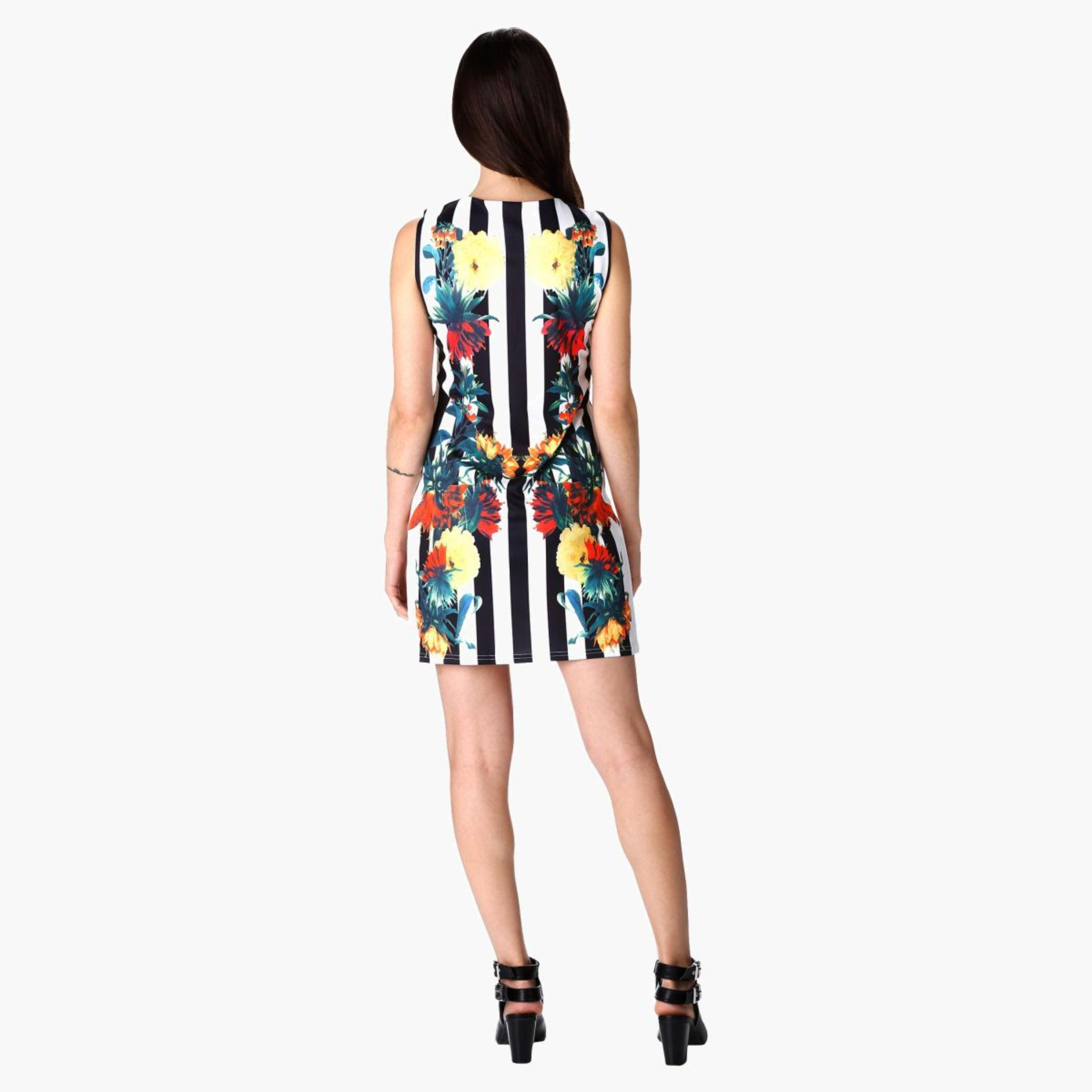Floral Print Shift Dress-women-clothing-dresses-image-2