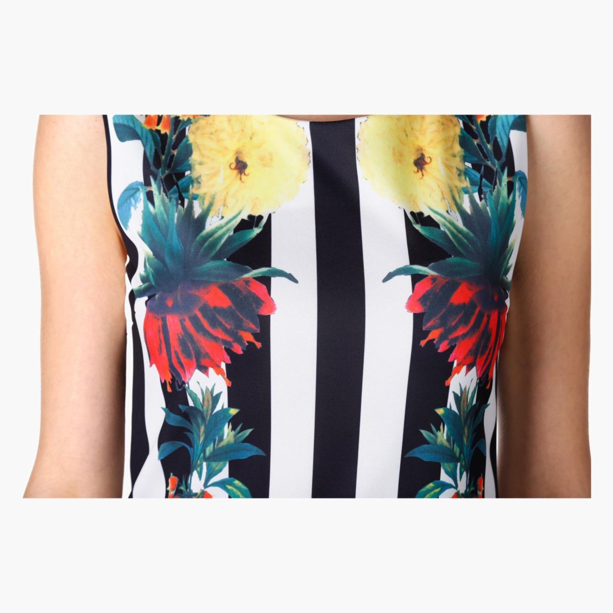Floral Print Shift Dress-women-clothing-dresses-image-4