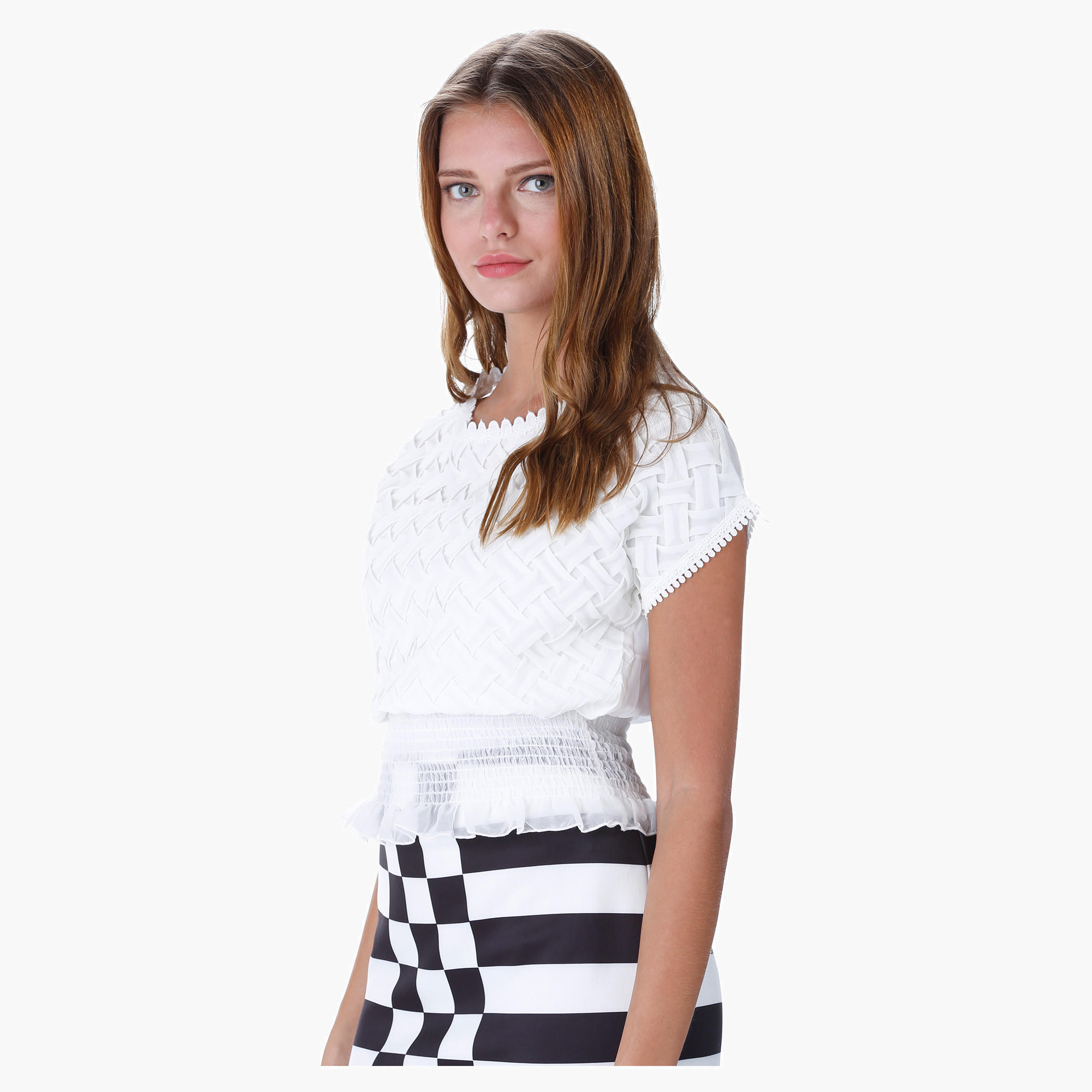 Solid Colour Top-women-clothing-shirtsandblouses-blouses-image-3