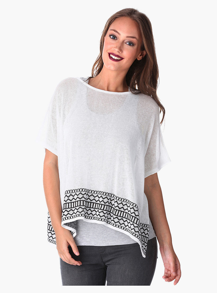 Knitted Poncho Top-women-clothing-shirtsandblouses-blouses-image-5