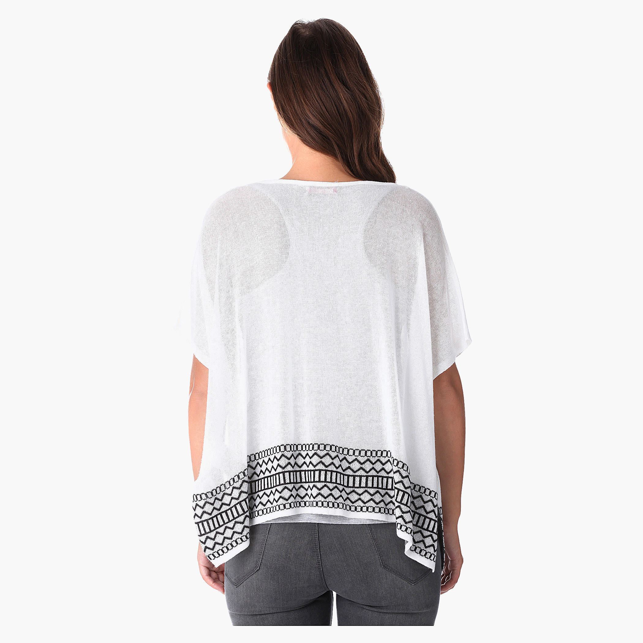 Knitted Poncho Top-women-clothing-shirtsandblouses-blouses-image-4