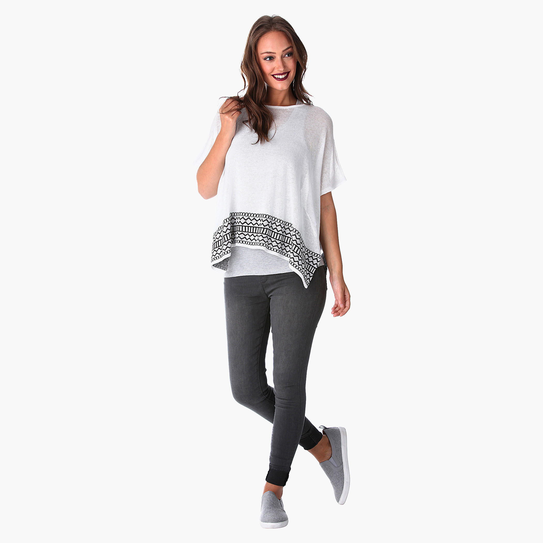 Knitted Poncho Top-women-clothing-shirtsandblouses-blouses-image-5