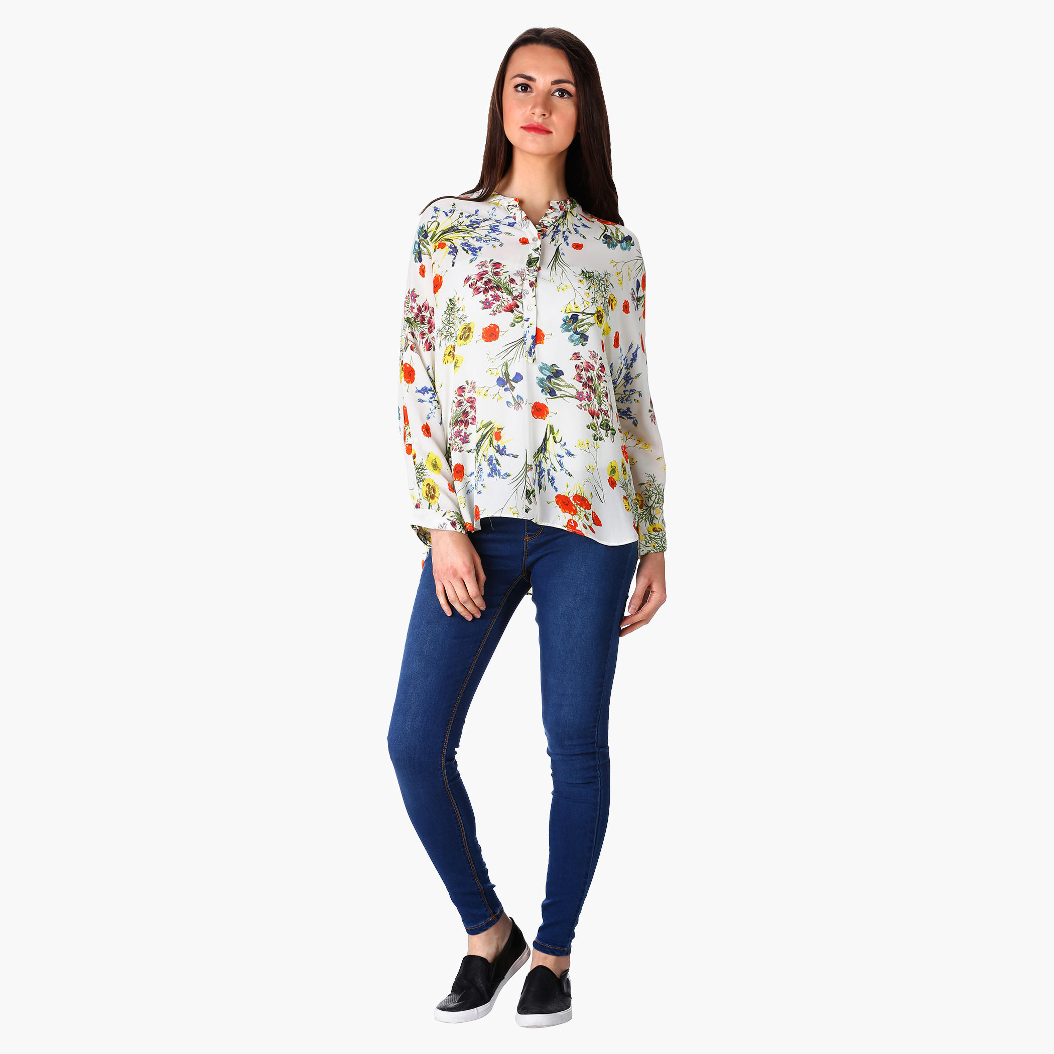 Floral Printed Top-women-clothing-shirtsandblouses-blouses-image-1