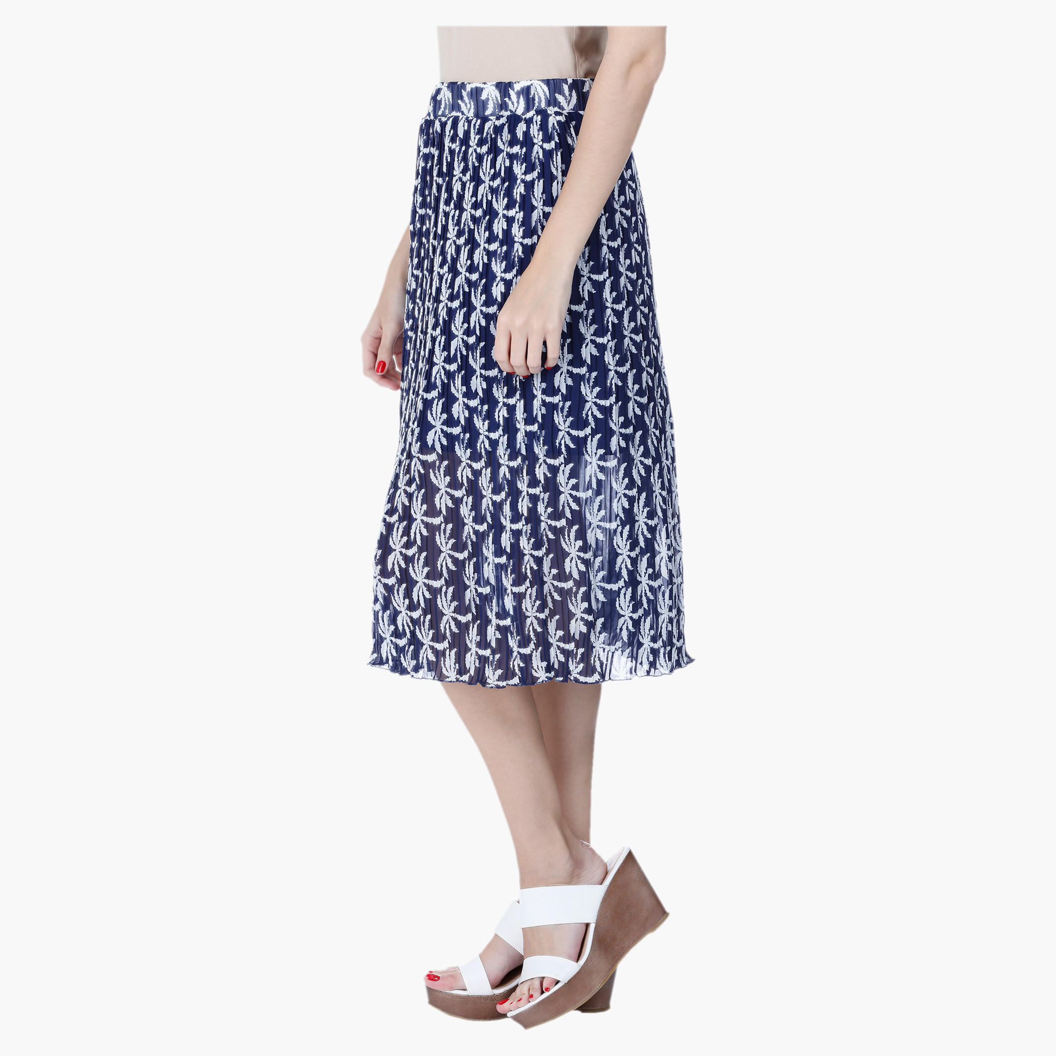 Palm Tree Print Skirt-women-clothing-bottoms-skirts-image-3