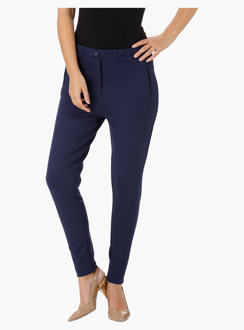 Solid Colour Pants-women-clothing-bottoms-trousers-image-5