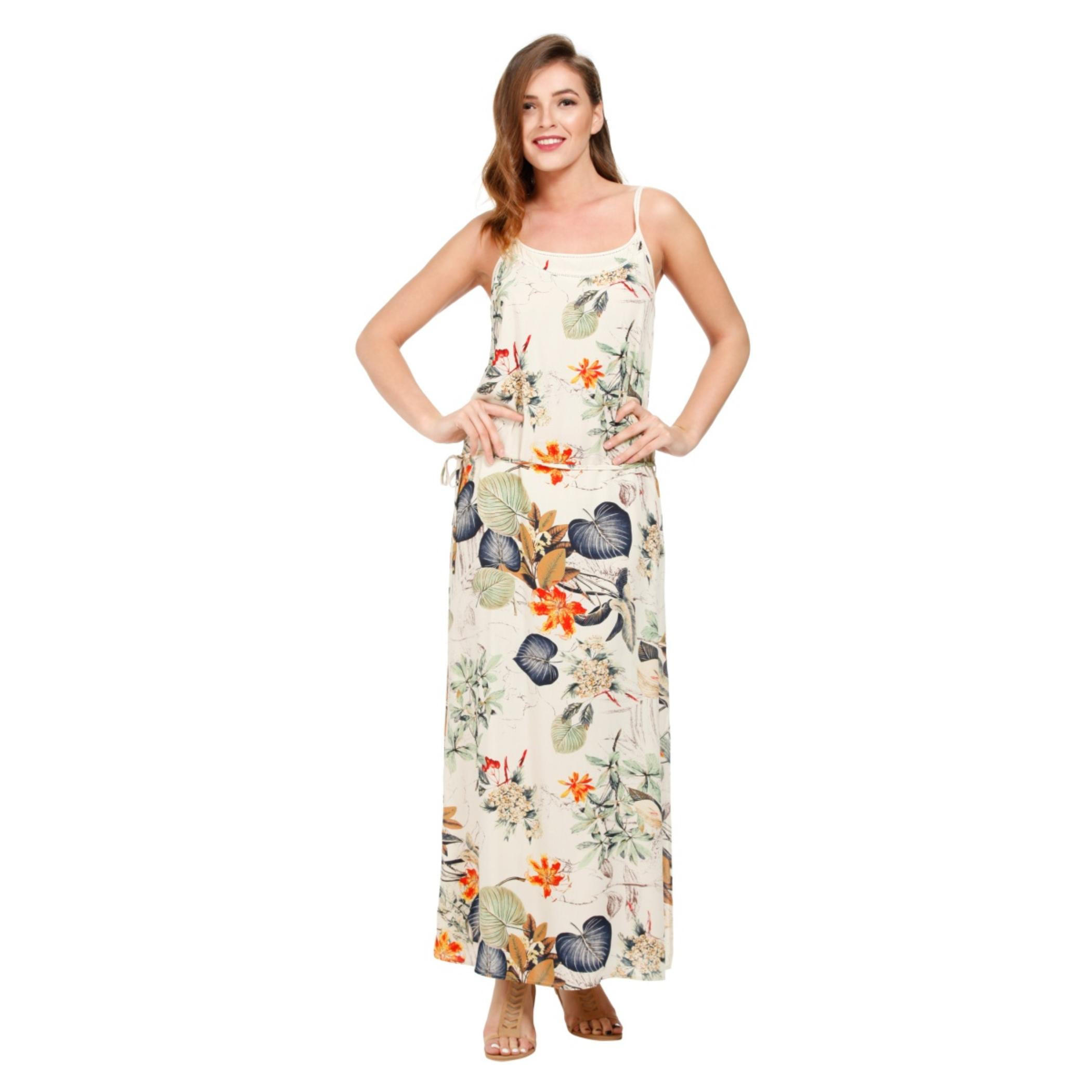 Floral Print Maxi Dress-women-clothing-dresses-image-1