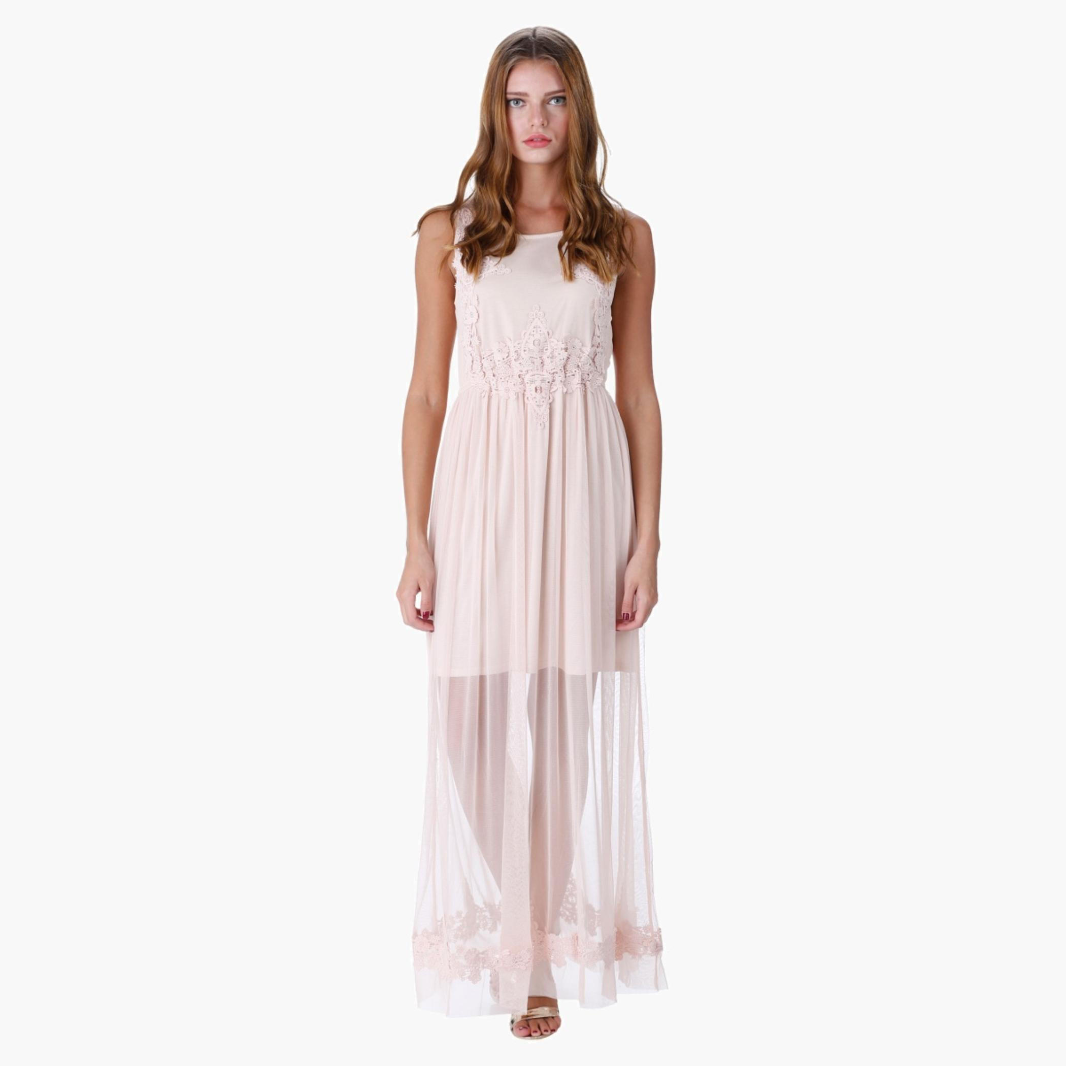 Solid Colour Maxi Dress-women-clothing-dresses-image-1